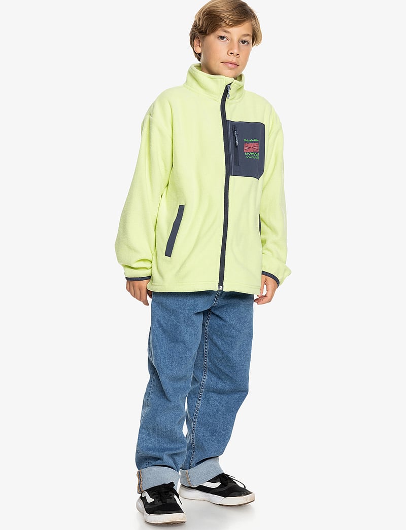 Quiksilver - ICE FIELDS FZ YOUTH - fleecejacken - shadow lime - 4