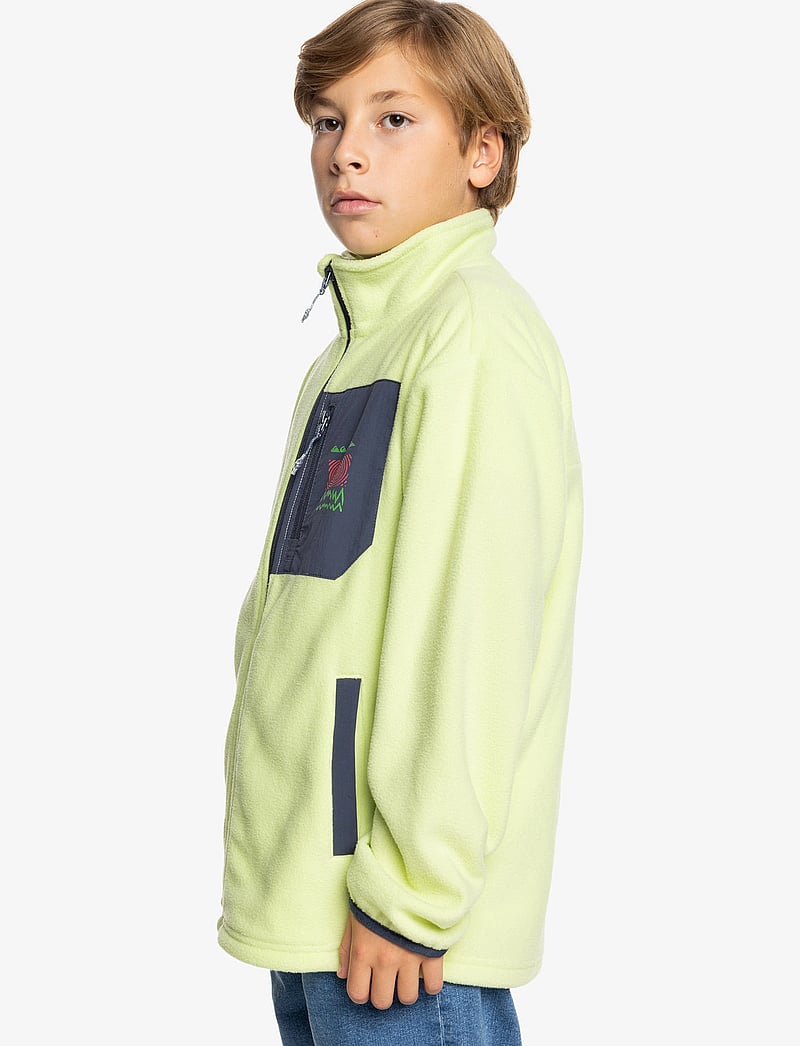 Quiksilver - ICE FIELDS FZ YOUTH - fleecejacken - shadow lime - 5