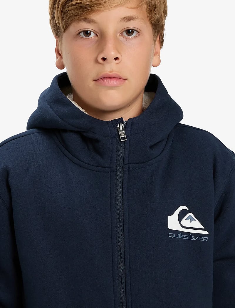 Quiksilver - FLEECE SHERPA YOUTH - huvtröjor - dark navy - 5