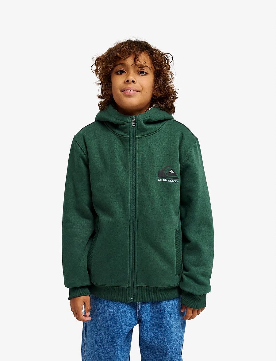 Quiksilver - FLEECE SHERPA YOUTH - fliisjakid - forest - 0