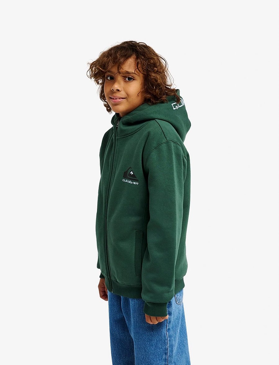 Quiksilver - FLEECE SHERPA YOUTH - fliisjakid - forest - 3
