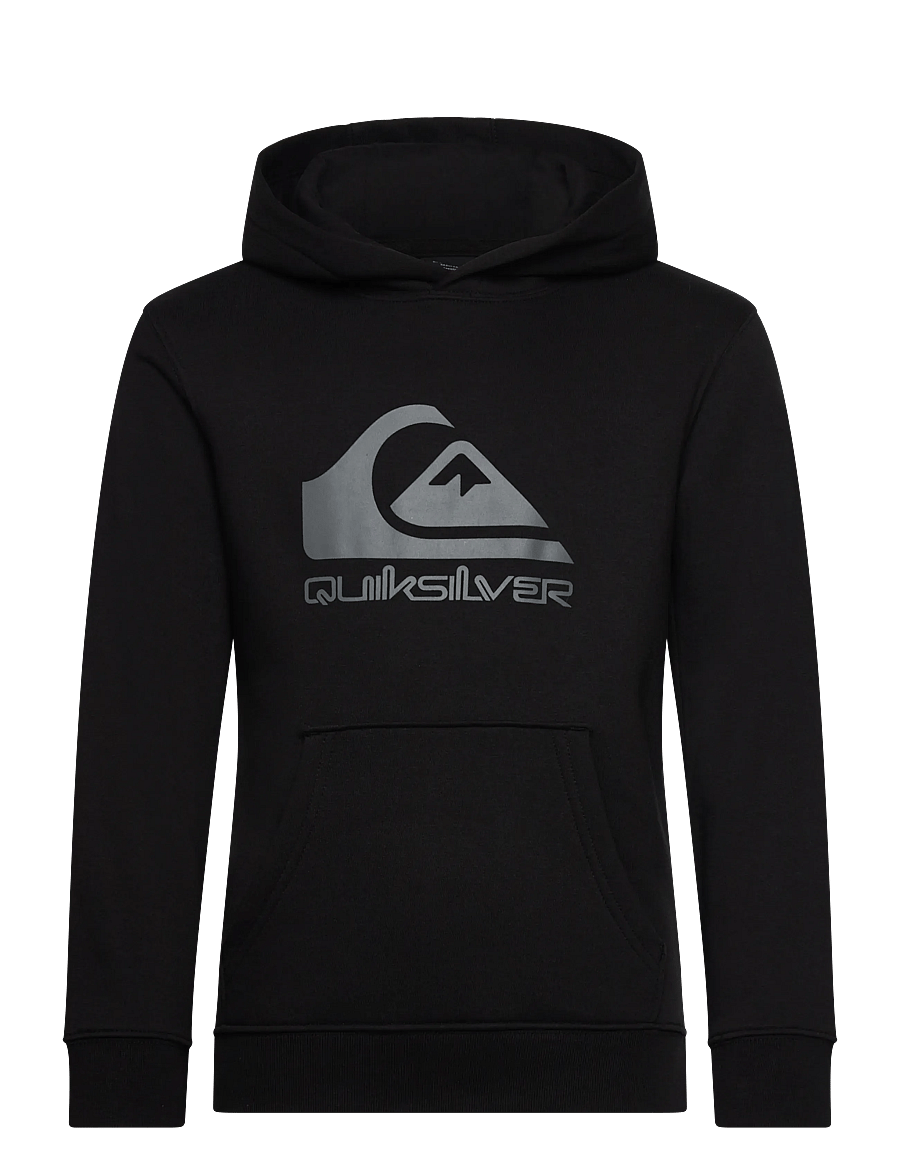 Quiksilver - COMP LOGO HOODIE YOUTH - kapuutsiga pusad - black - 0