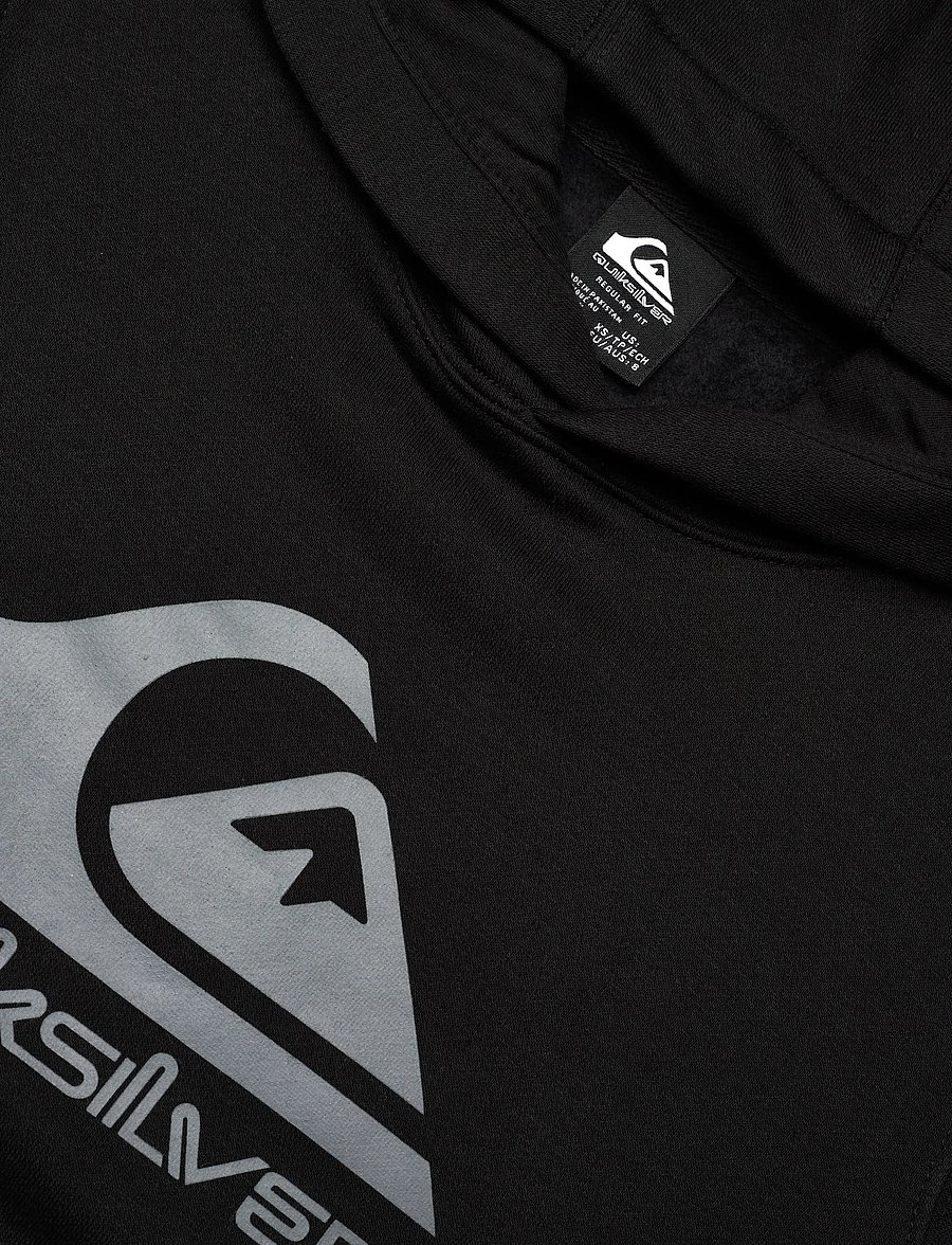 Quiksilver - COMP LOGO HOODIE YOUTH - kapuutsiga pusad - black - 2