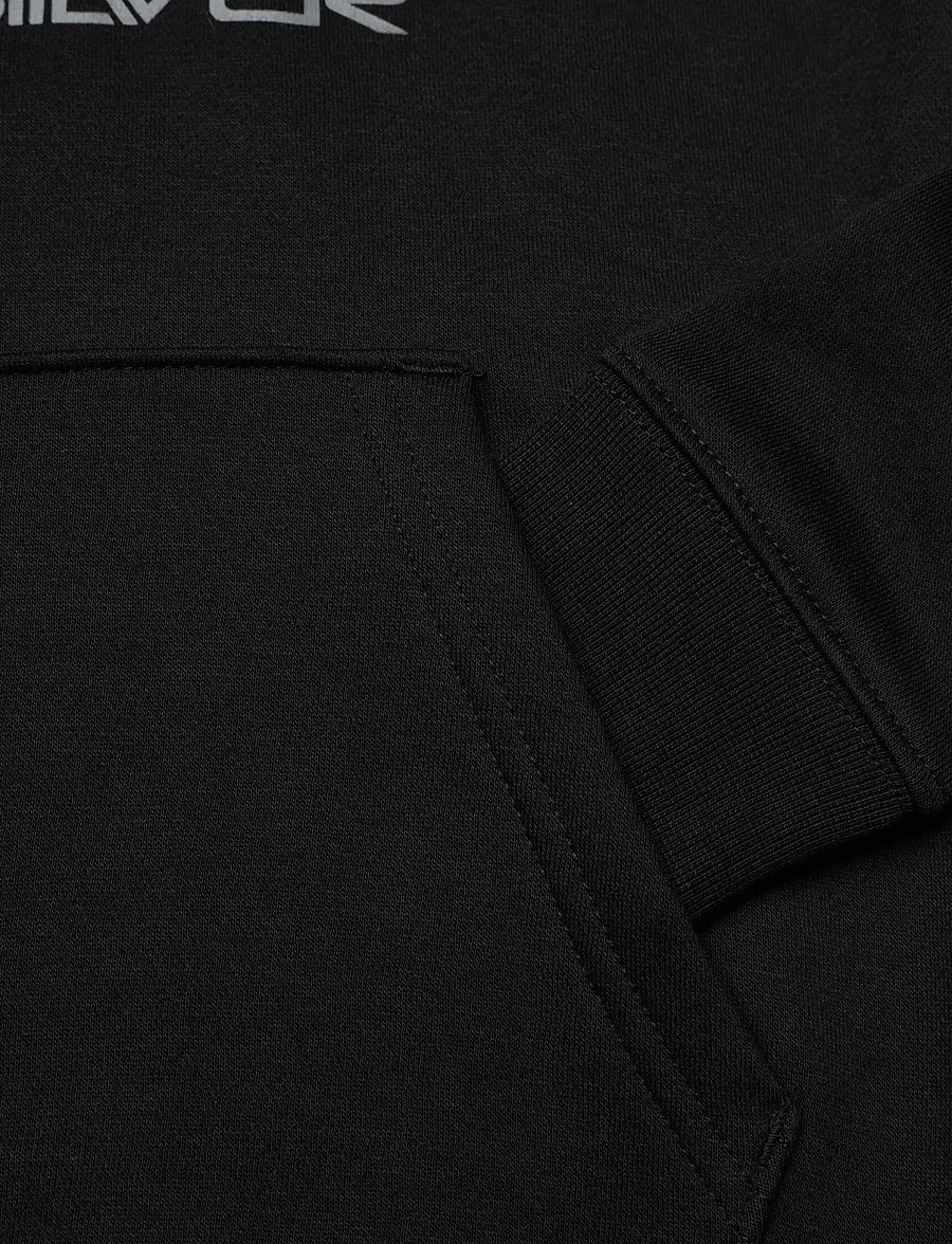 Quiksilver - COMP LOGO HOODIE YOUTH - kapuutsiga pusad - black - 3