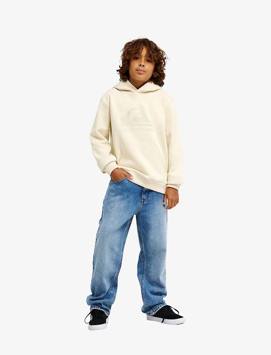 Quiksilver - COMP LOGO HOODIE YOUTH - kapuzenpullover - bone - 3