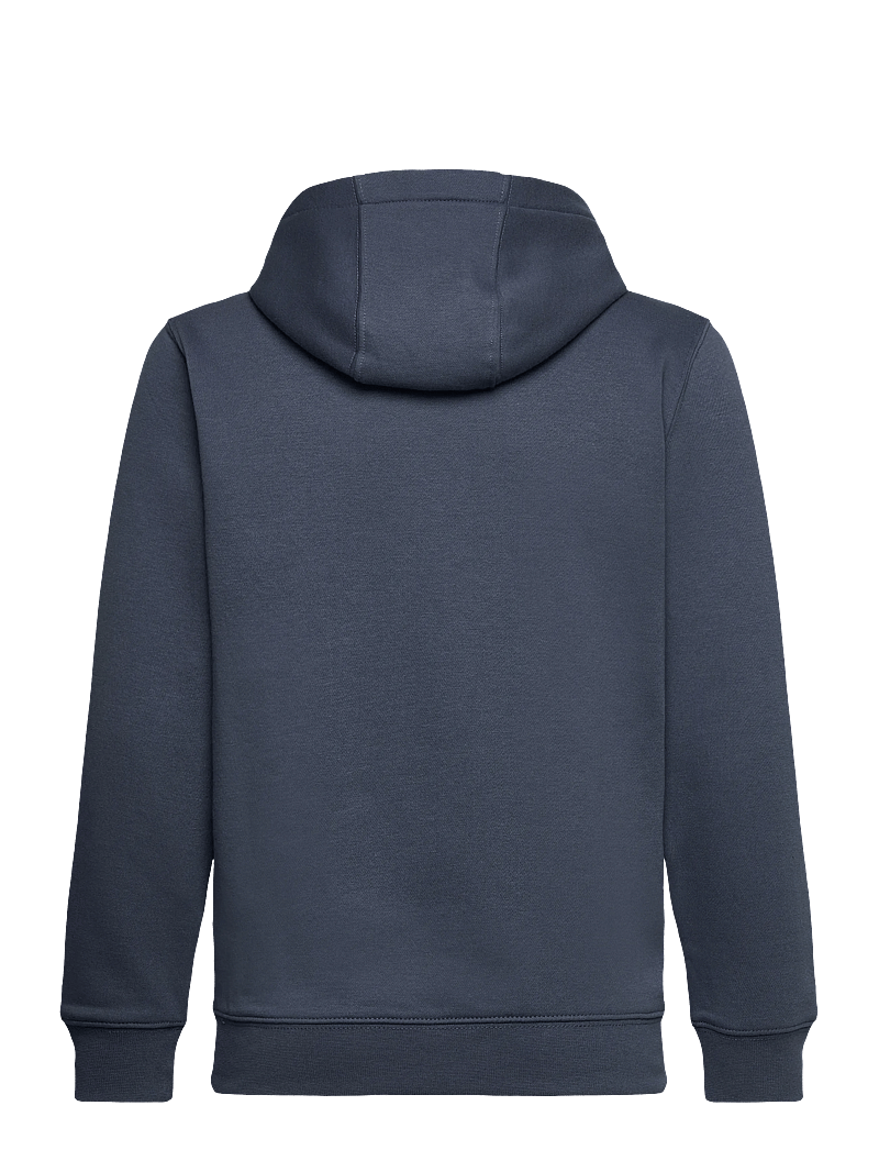Quiksilver - COMP LOGO HOODIE YOUTH - huvtröjor - china blue - 2