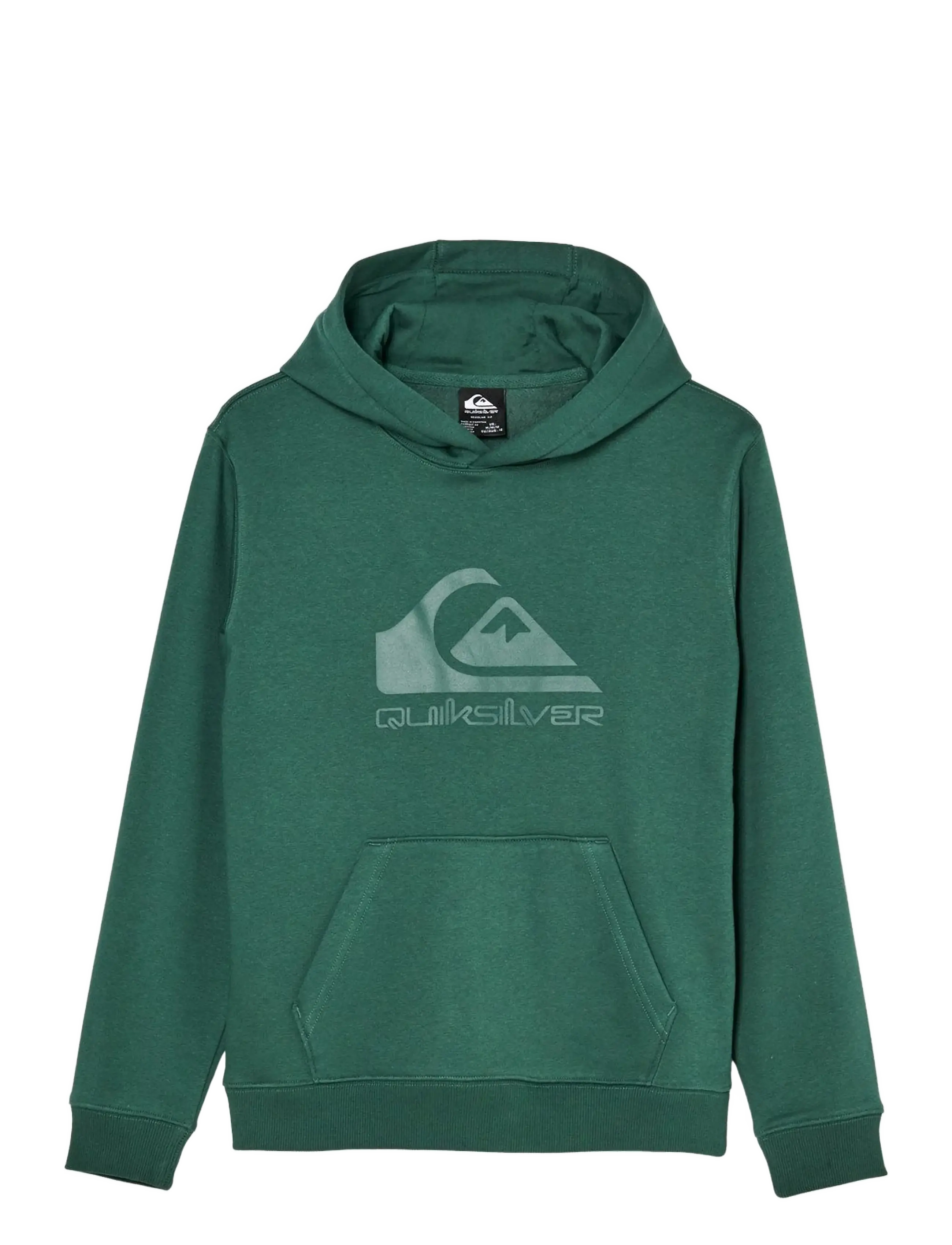 QUIKSILVER Comp Logo Hoodie Youth Grün - 10 - Kinder