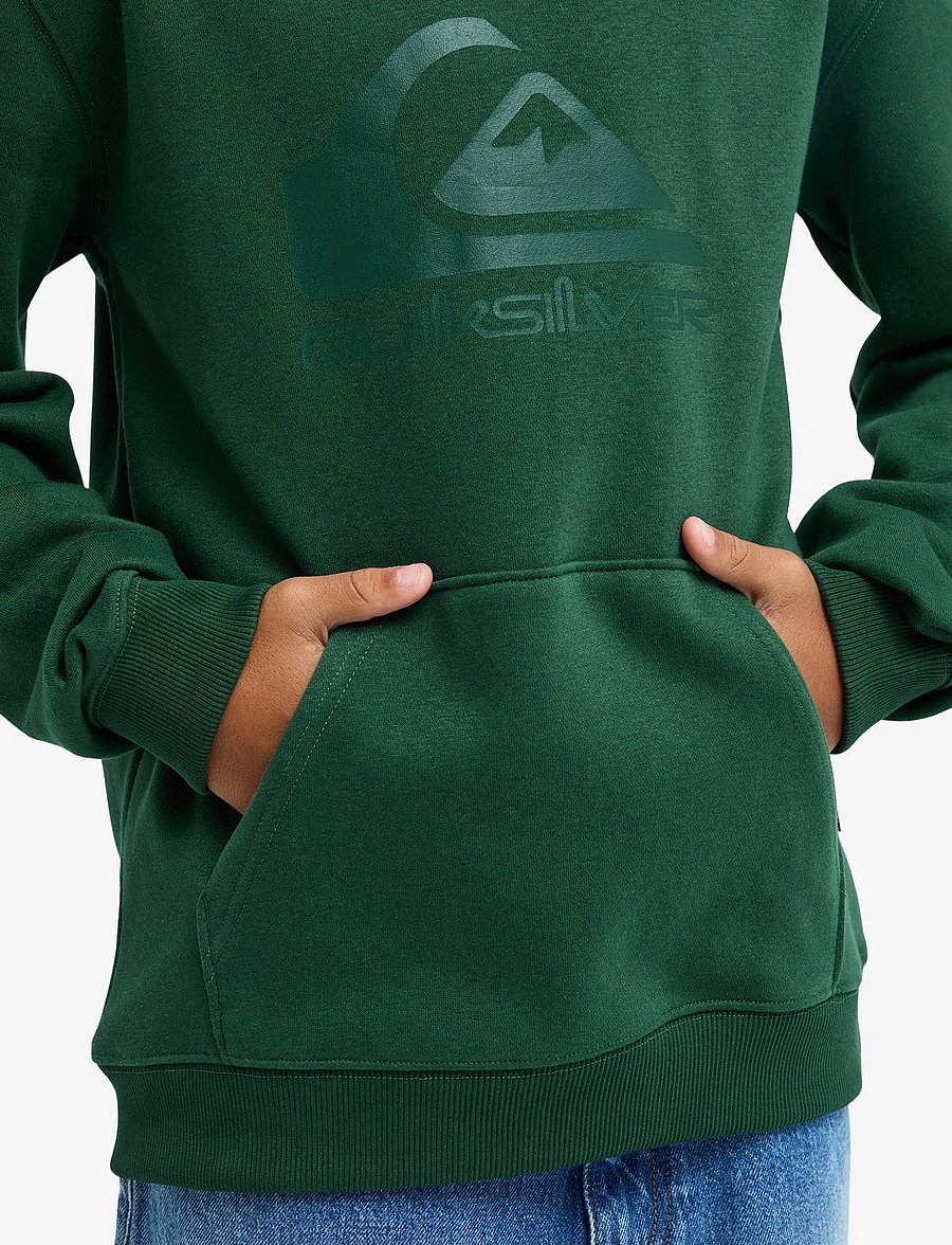 Quiksilver - COMP LOGO HOODIE YOUTH - kapuzenpullover - forest - 4