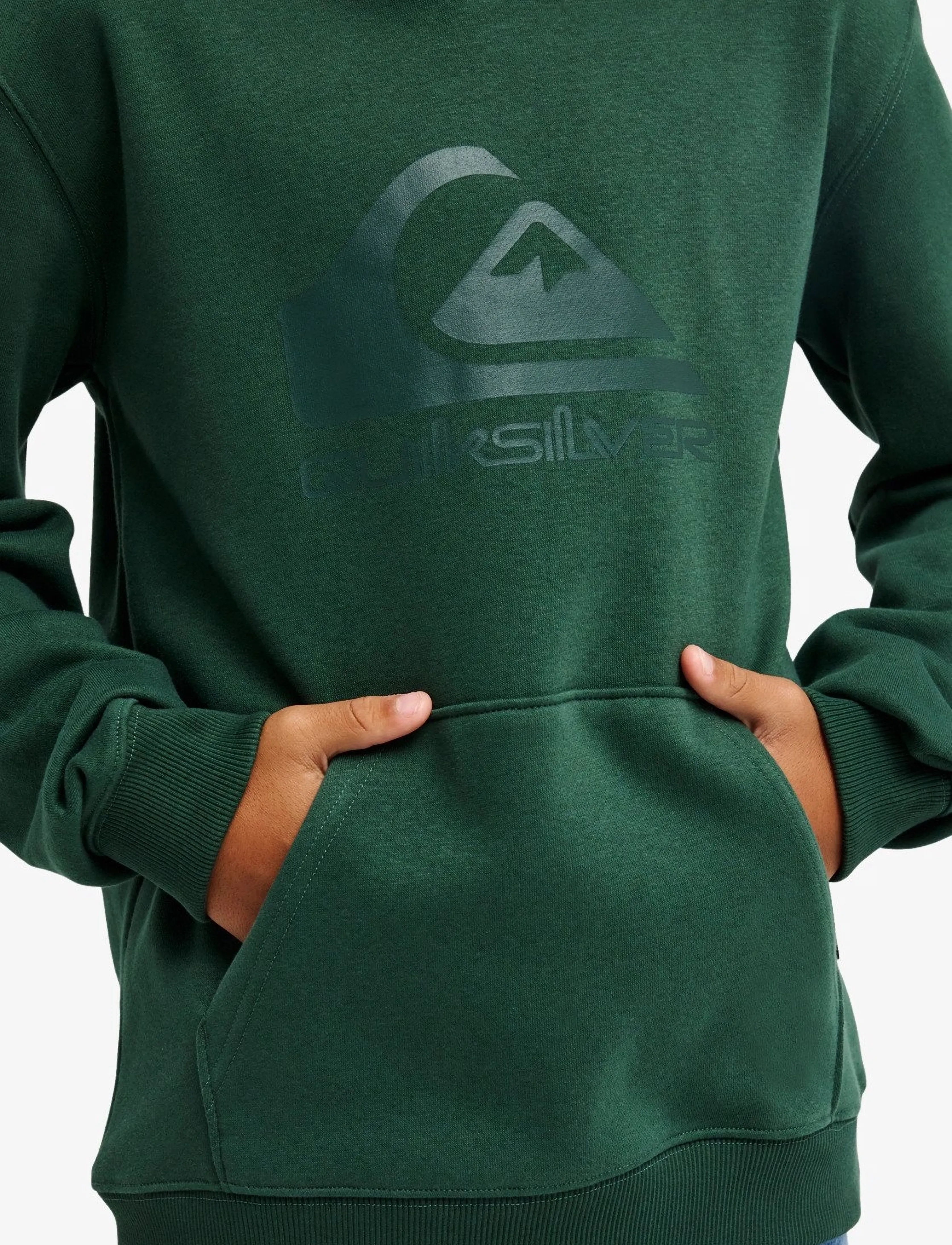 Quiksilver - COMP LOGO HOODIE YOUTH - kapuzenpullover - forest - 5