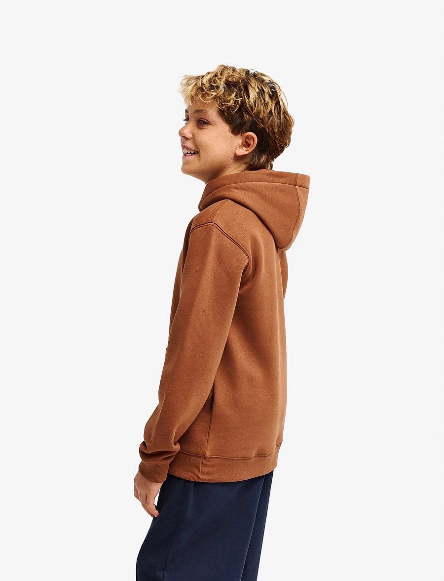 Quiksilver - COMP LOGO HOODIE YOUTH - kapuzenpullover - rawhide - 4