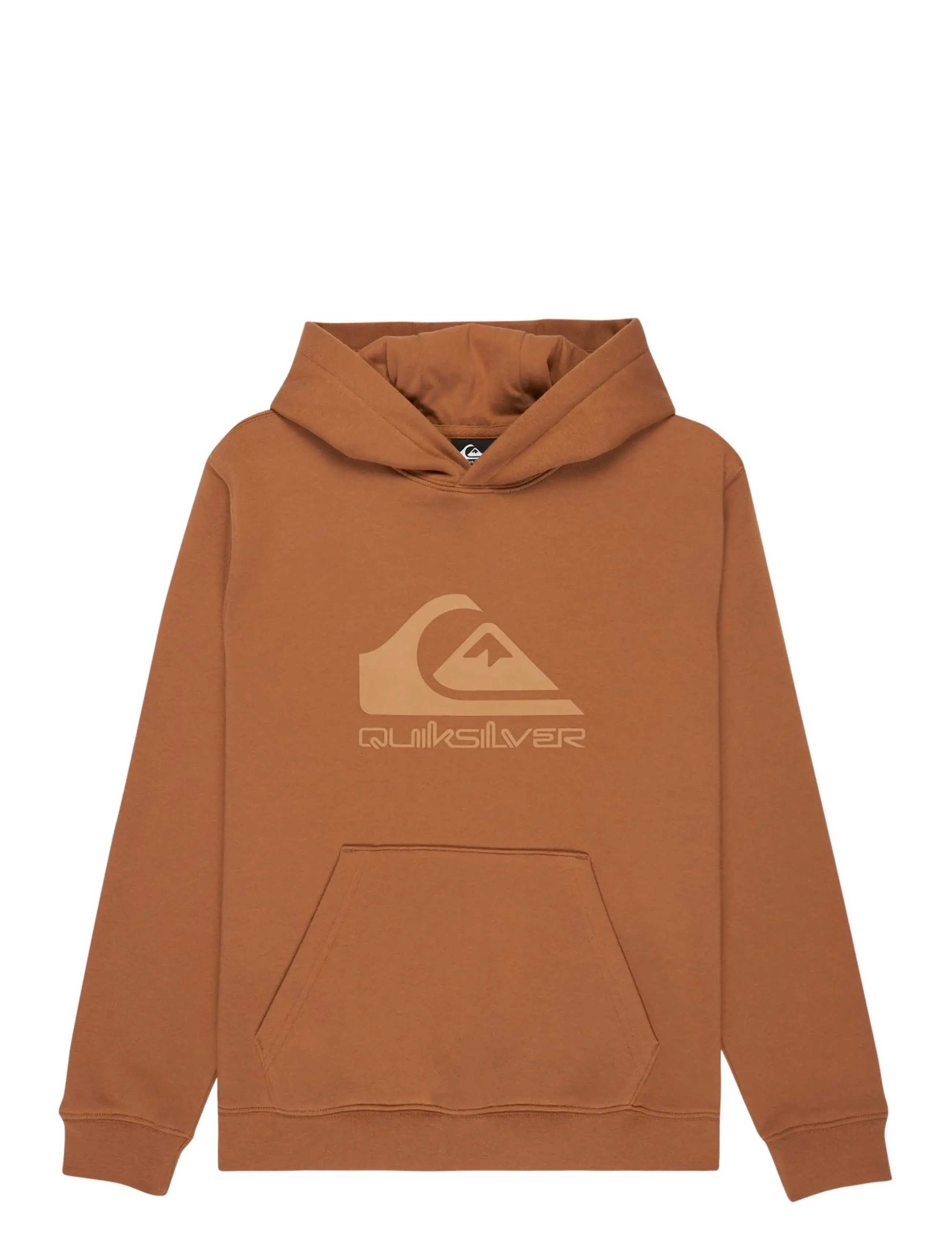 Quiksilver COMP LOGO HOODIE YOUTH - Quiksilver - TOBACCO BROWN / brown