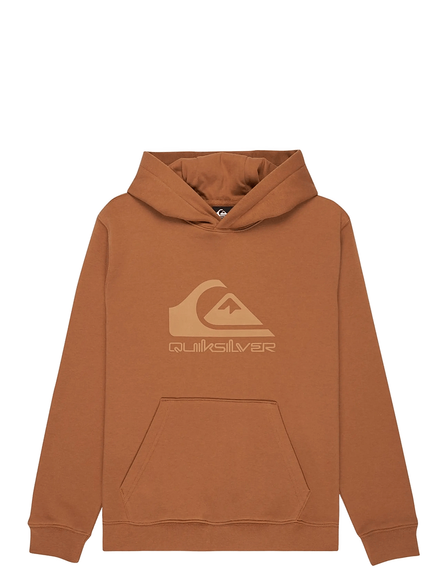 Quiksilver - COMP LOGO HOODIE YOUTH - huvtröjor - tobacco brown - 1