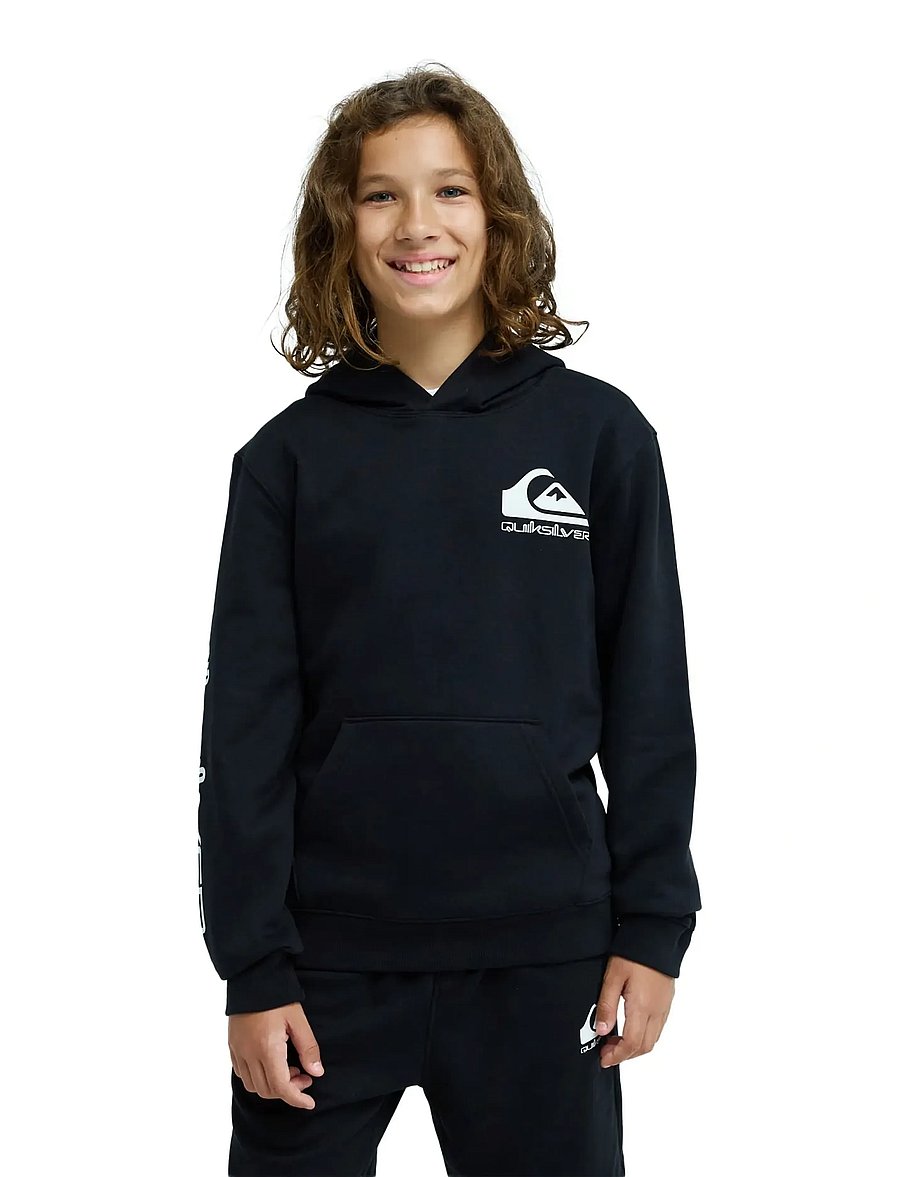 Quiksilver - OMNI LOGO HOODIE YOUTH - kapuzenpullover - black - 0
