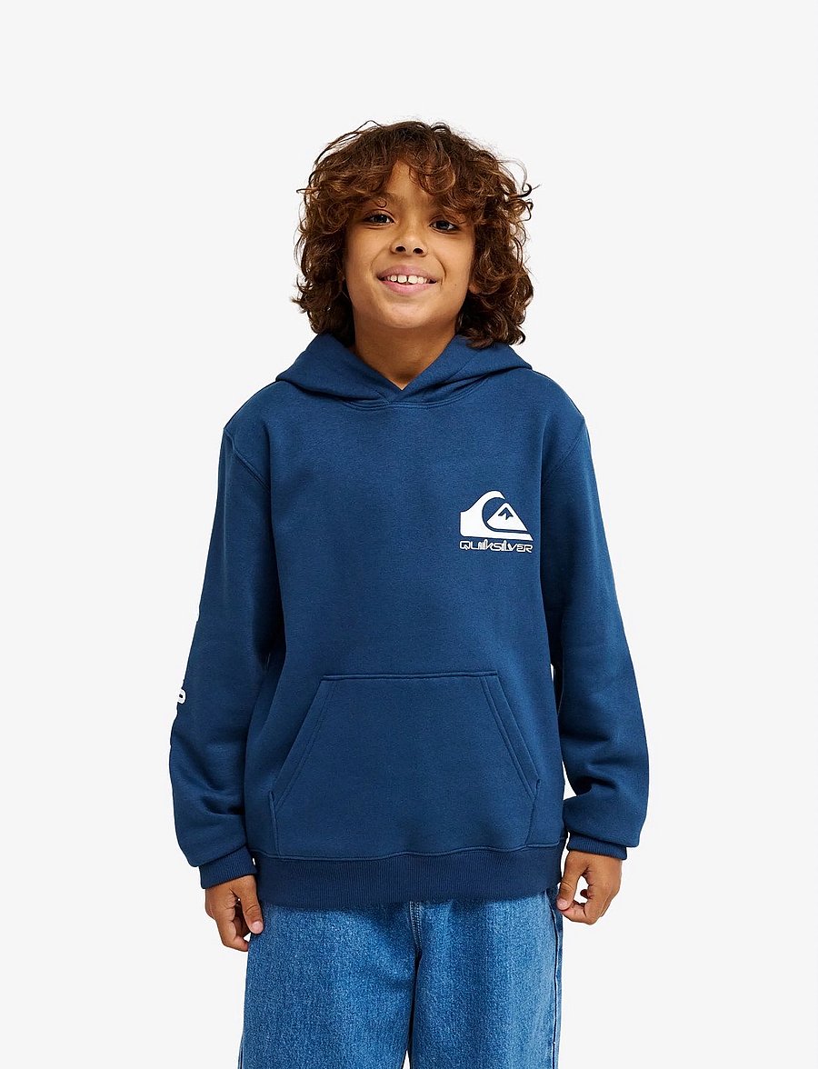 Quiksilver - OMNI LOGO HOODIE YOUTH - kapuzenpullover - dark denim - 0