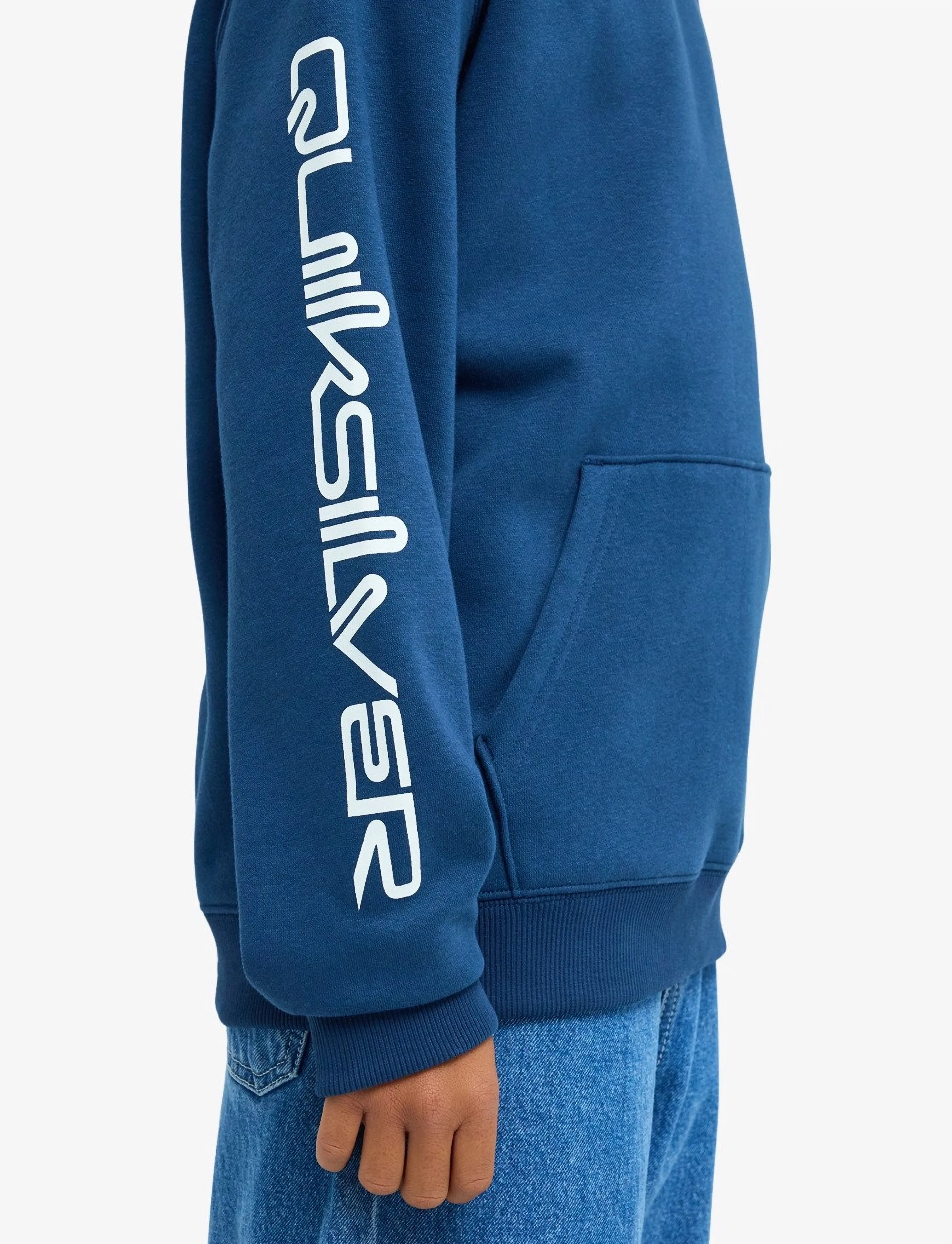 Quiksilver - OMNI LOGO HOODIE YOUTH - hettupeysur - dark denim - 3