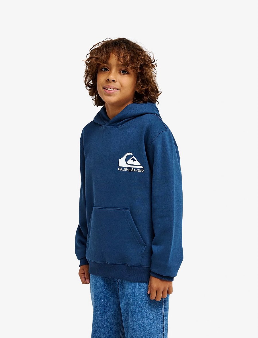 Quiksilver - OMNI LOGO HOODIE YOUTH - kapuzenpullover - dark denim - 4