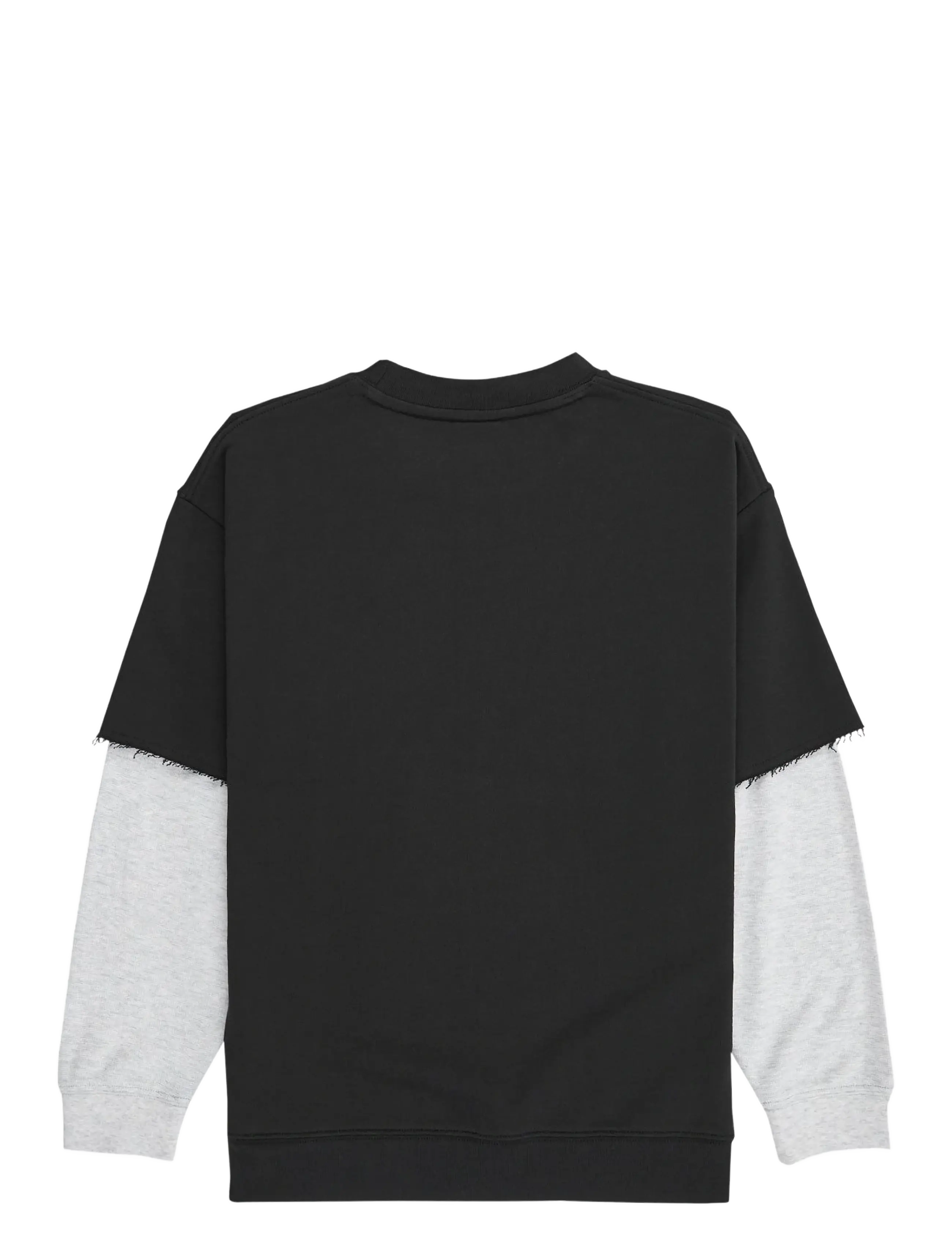 Quiksilver - OPENBAR CREW YOUTH - sweatshirts - black - 2