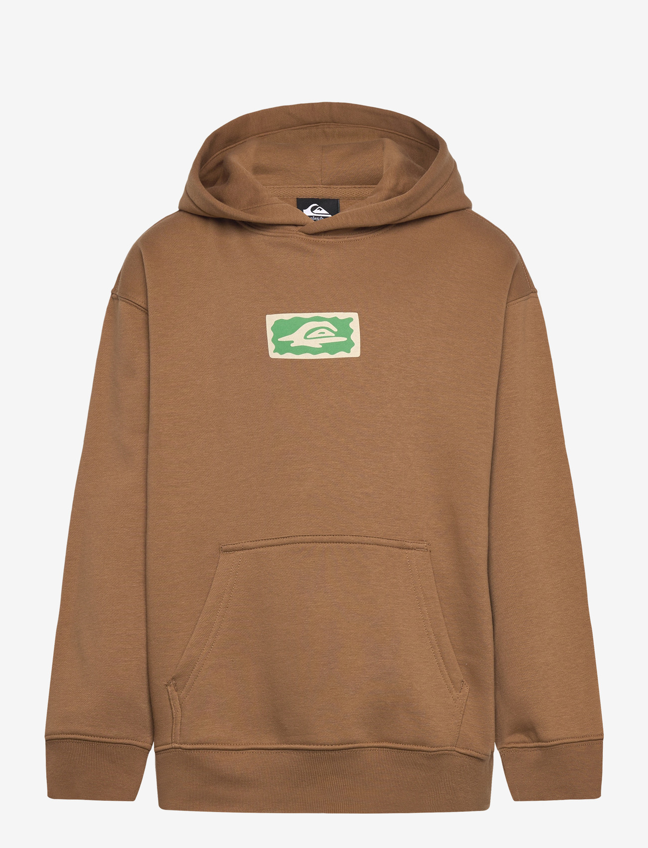 Quiksilver - GRAPHIC HERO HOODIE YOUTH - kapuzenpullover - tobacco brown - 1