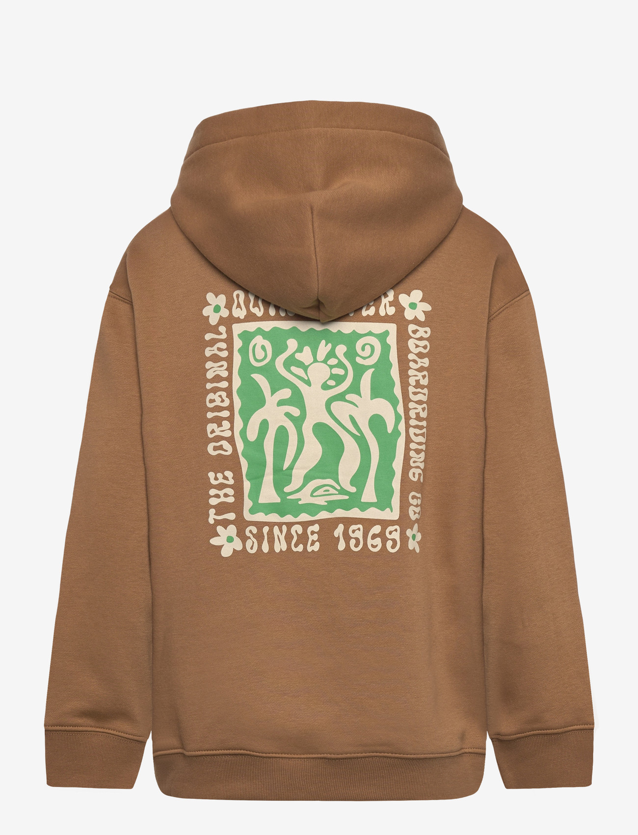 Quiksilver - GRAPHIC HERO HOODIE YOUTH - kapuzenpullover - tobacco brown - 2