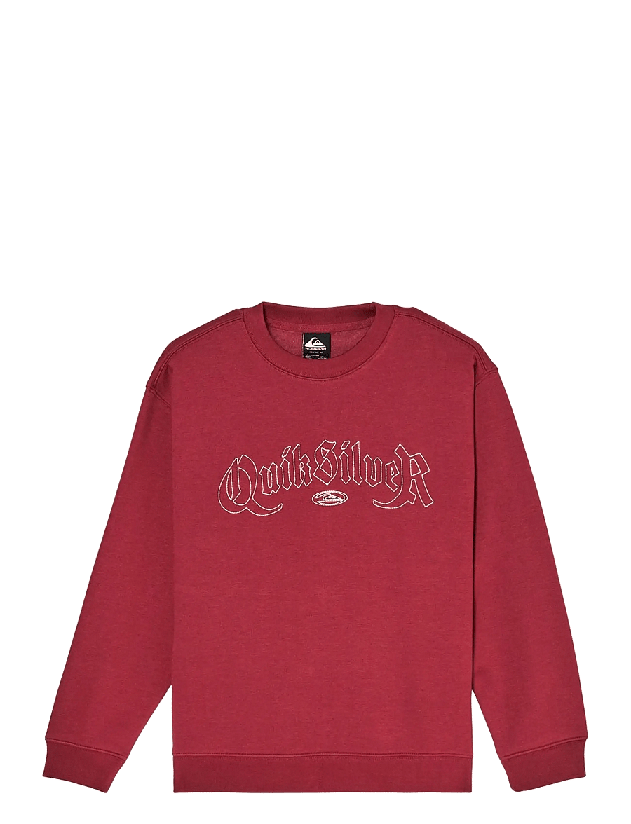 Quiksilver - GRAPHIC CREW OVERSIZED YOUTH - sweatshirts - oxblood red - 1