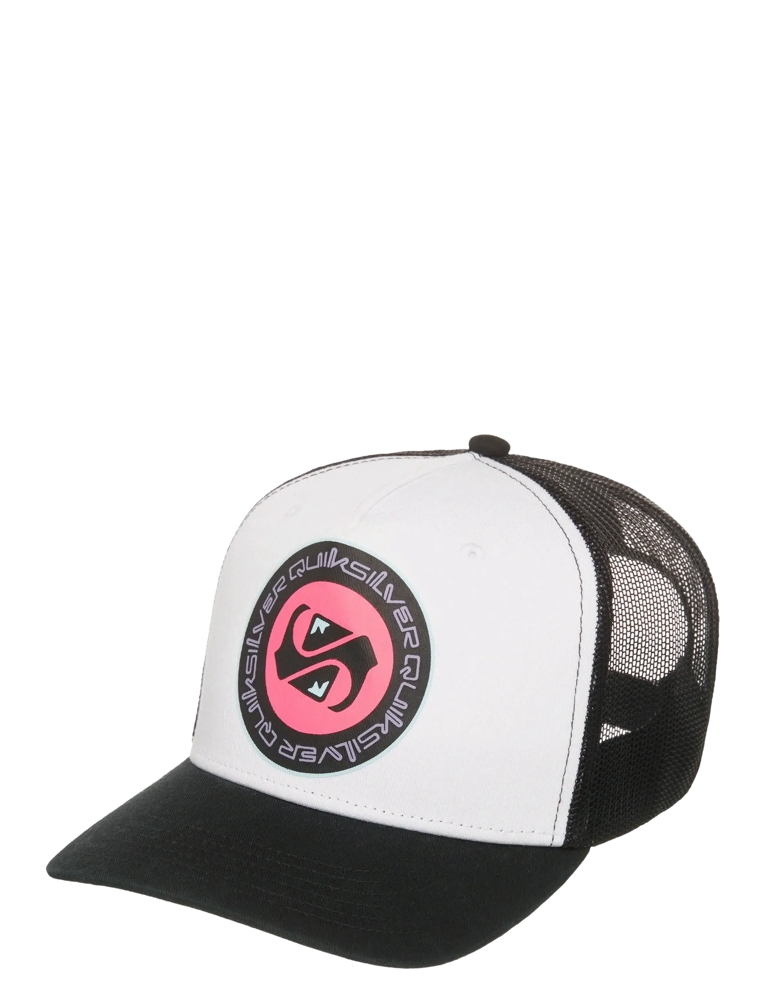 Quiksilver Decades Cotton H Trucker Youth, One Size, Headwear, Schwarz - Caps, Kinder