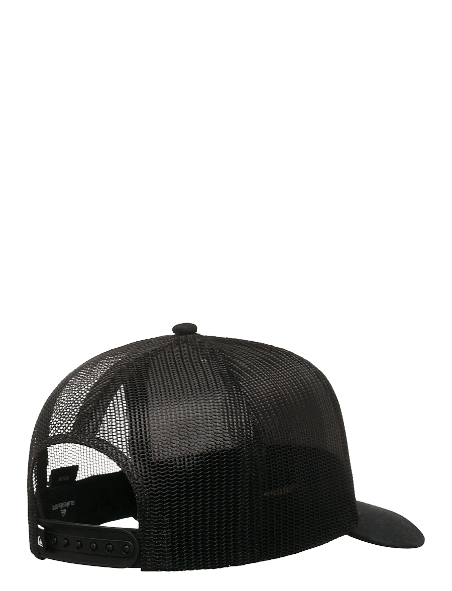 Quiksilver - DECADES COTTON H TRUCKER YOUTH - casquettes - black - 1