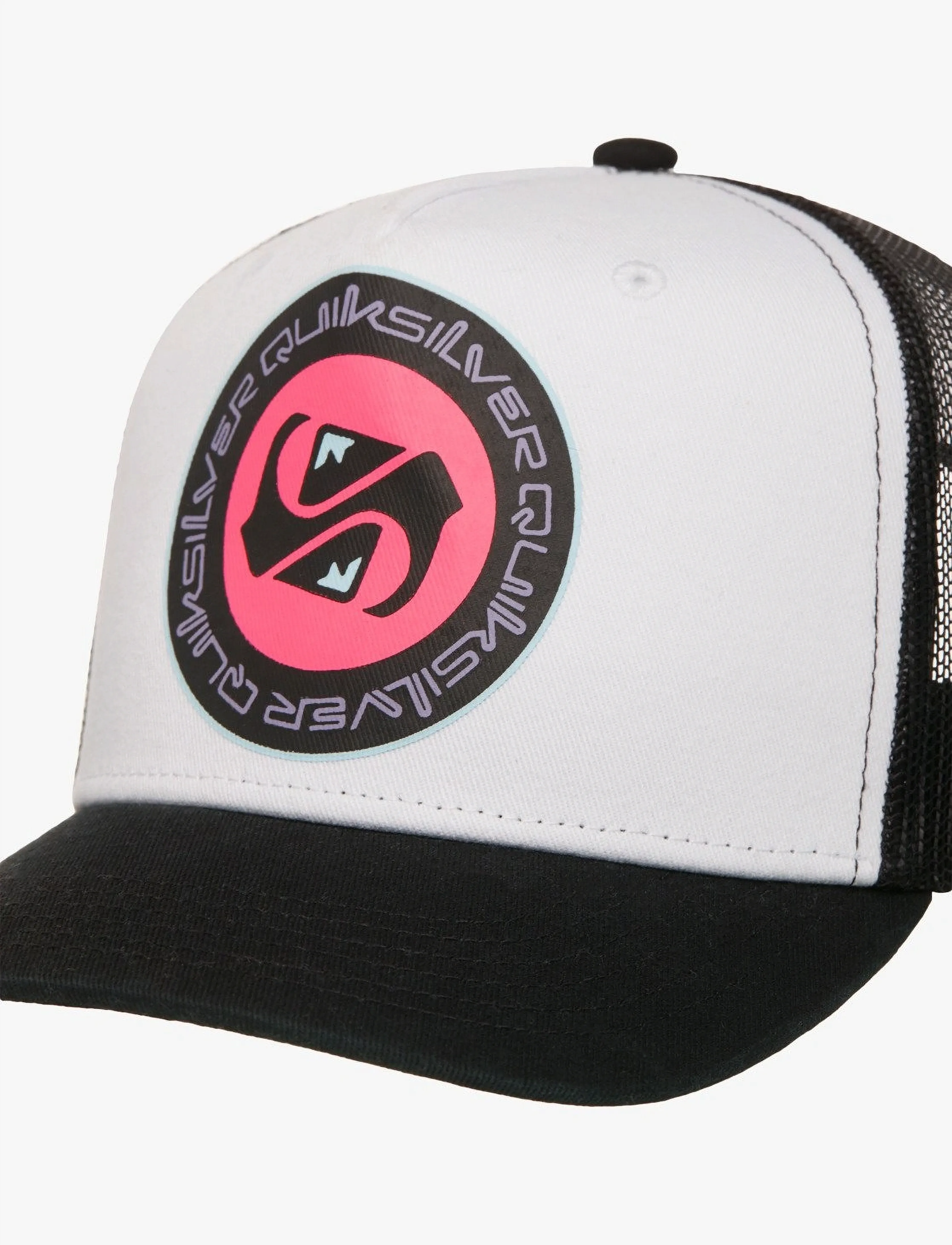 Quiksilver - DECADES COTTON H TRUCKER YOUTH - casquettes - black - 3