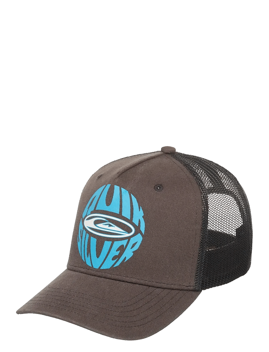 Quiksilver - DECADES COTTON H TRUCKER YOUTH - caps - iron gate - 0