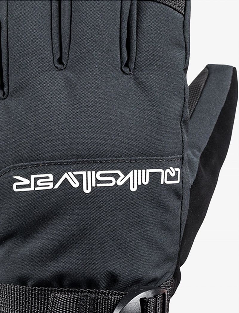 Quiksilver - MISSION YOUTH GLOVE - gloves - true black - 4