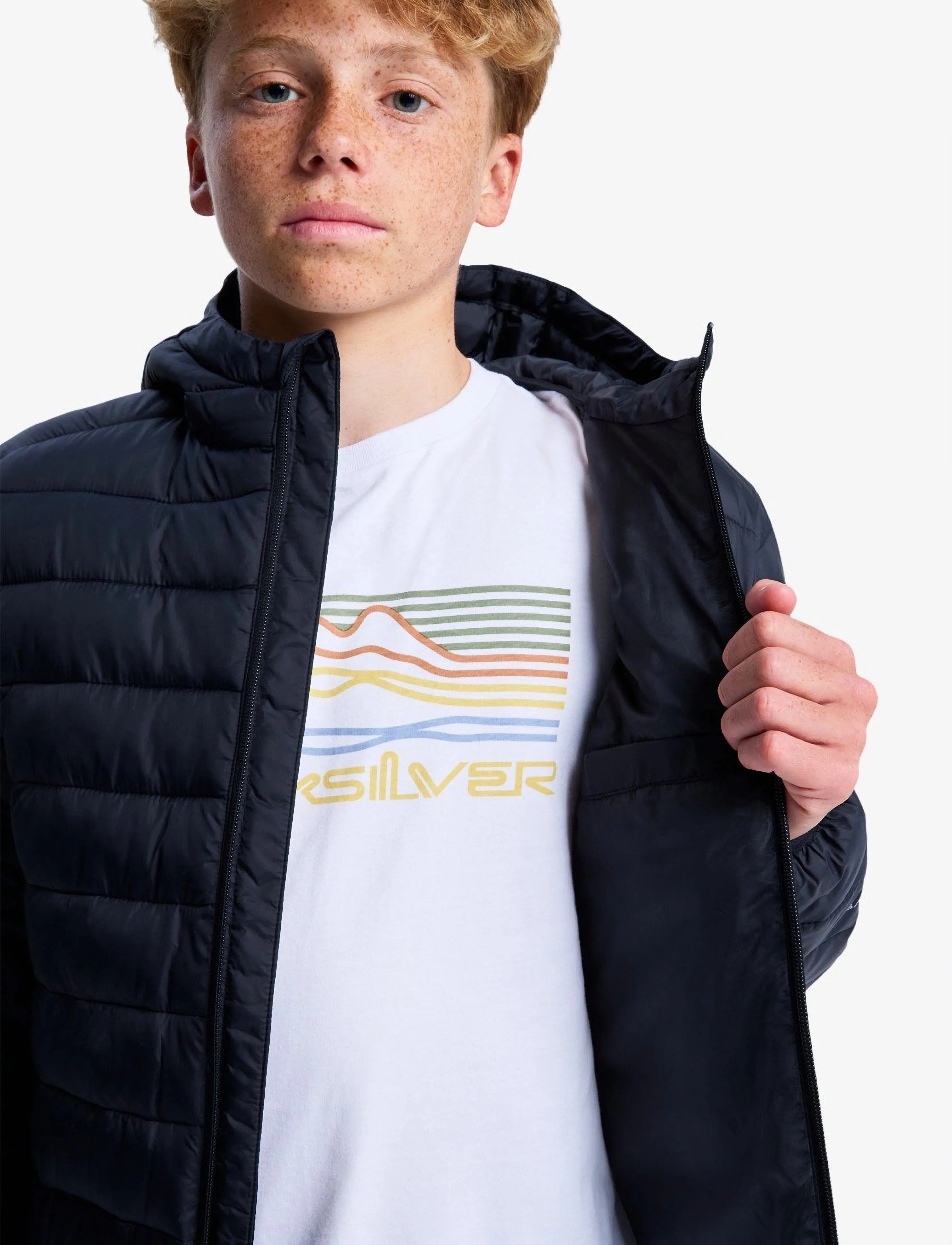 Quiksilver - SCALY YOUTH - winter jackets - black - 4