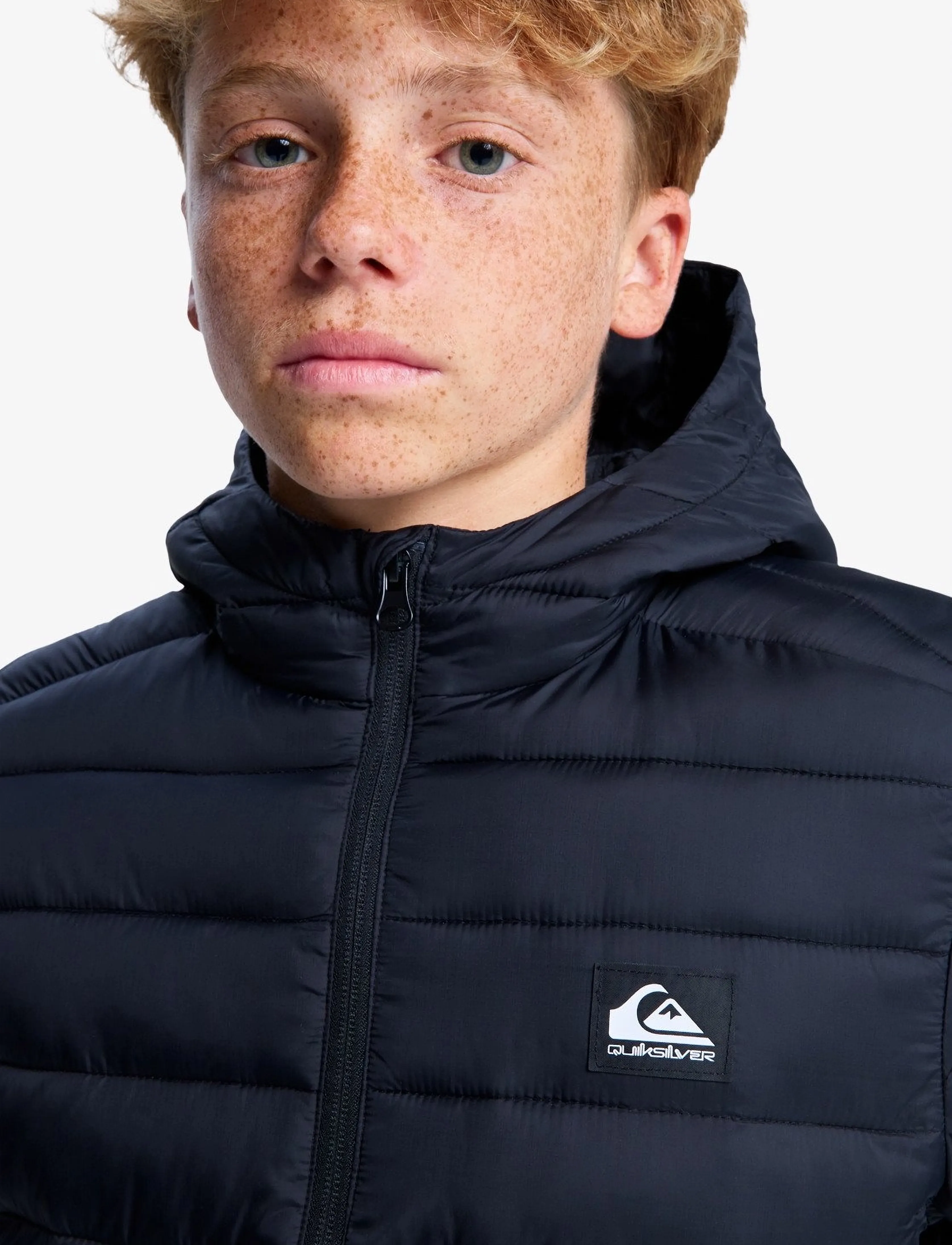 Quiksilver - SCALY YOUTH - winter jackets - black - 5