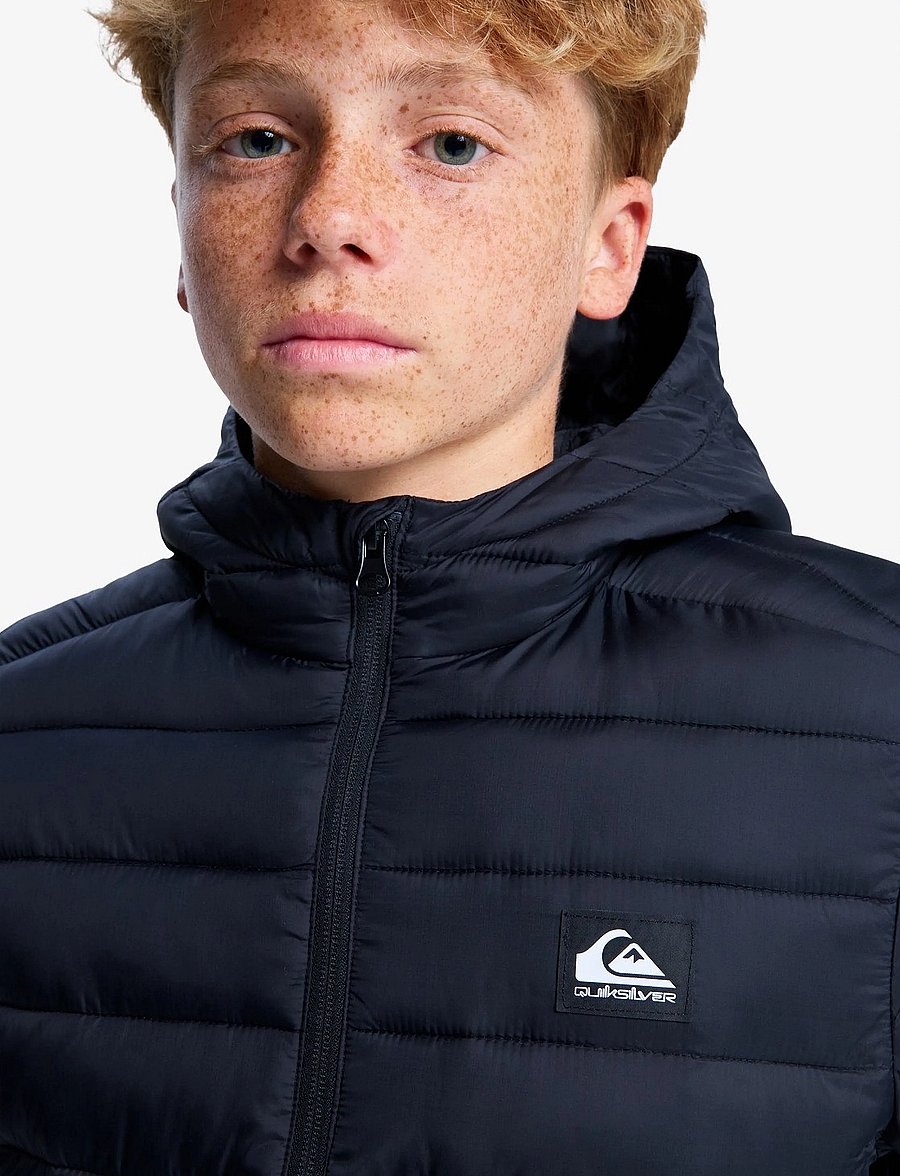 Quiksilver - SCALY YOUTH - vinterjackor - black - 5