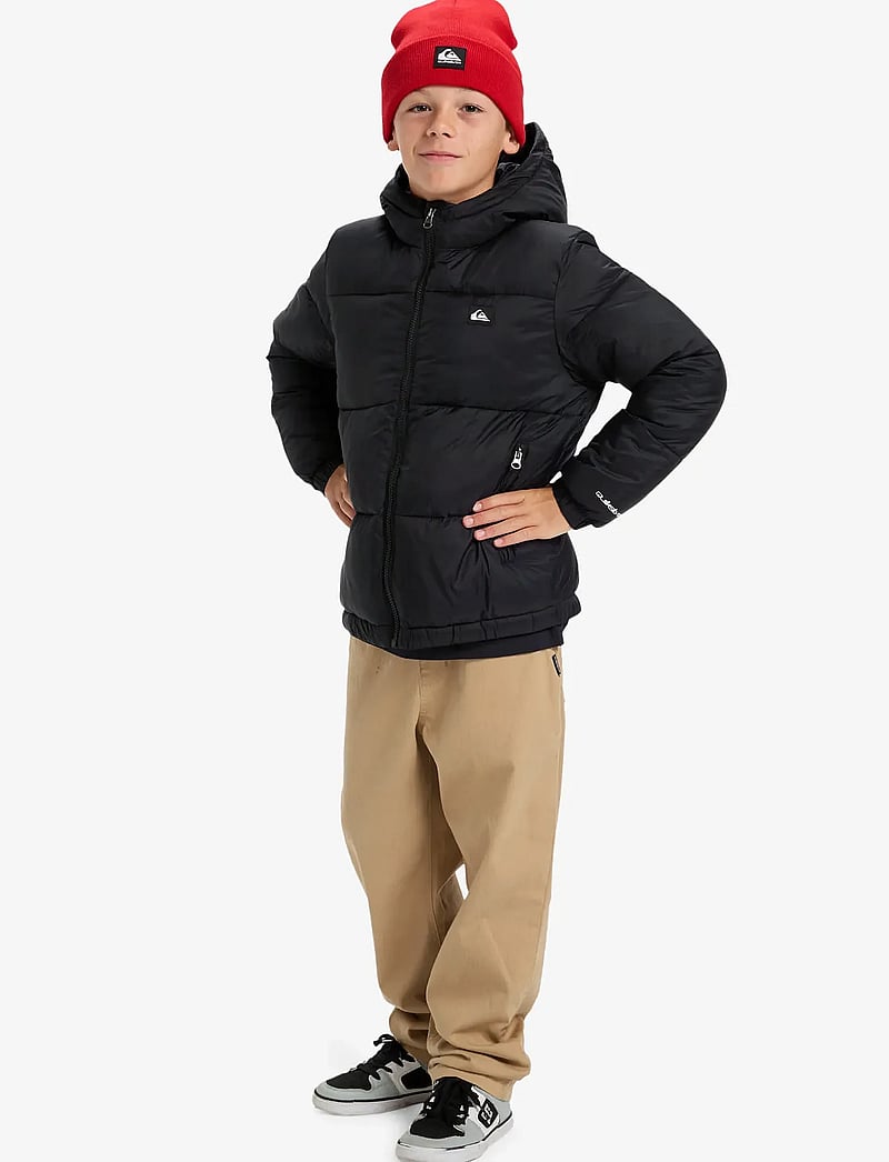 Quiksilver - COLD DAYS YOUTH JACKET - talvejope - black - 4