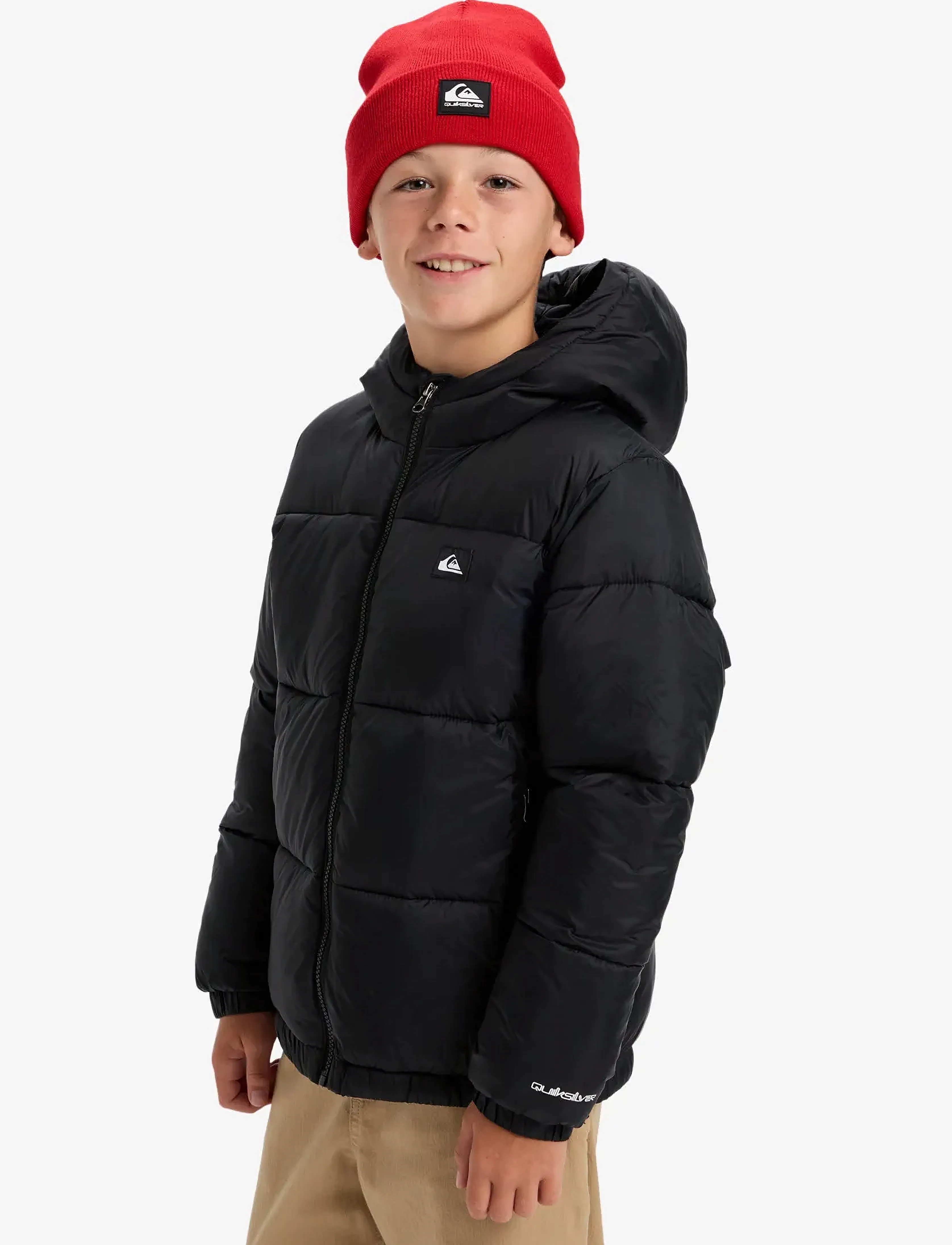 Quiksilver - COLD DAYS YOUTH JACKET - talvejope - black - 5