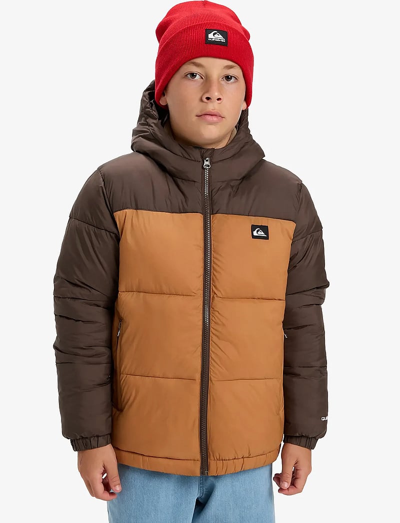 Quiksilver - COLD DAYS YOUTH JACKET - talvejope - chocolate brown - 0