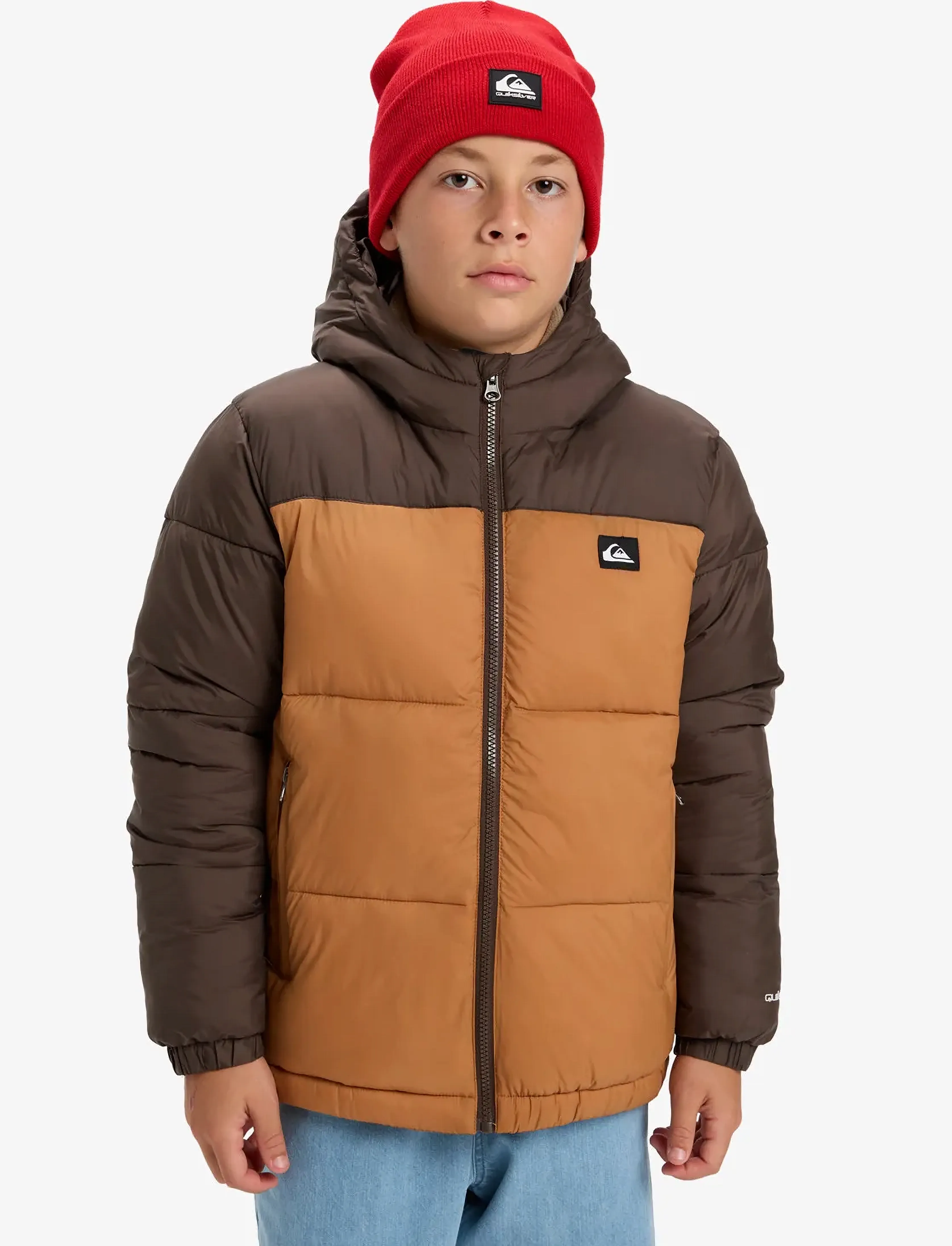 Quiksilver - COLD DAYS YOUTH JACKET - vinterjakker - chocolate brown - 0