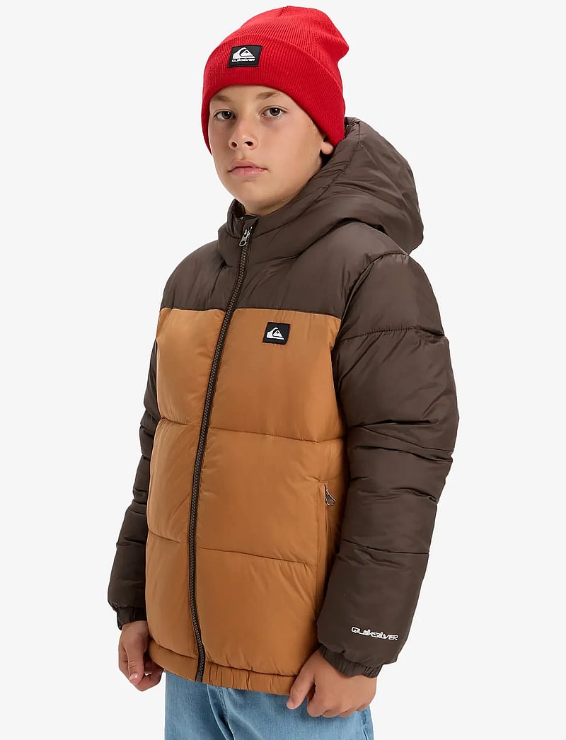 Quiksilver - COLD DAYS YOUTH JACKET - talvejope - chocolate brown - 5