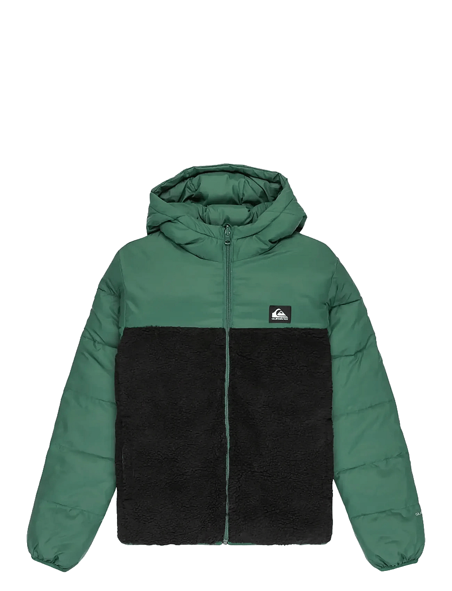Quiksilver - SCALY REVERSIBLE YOUTH - vinterjackor - trekking green - 0