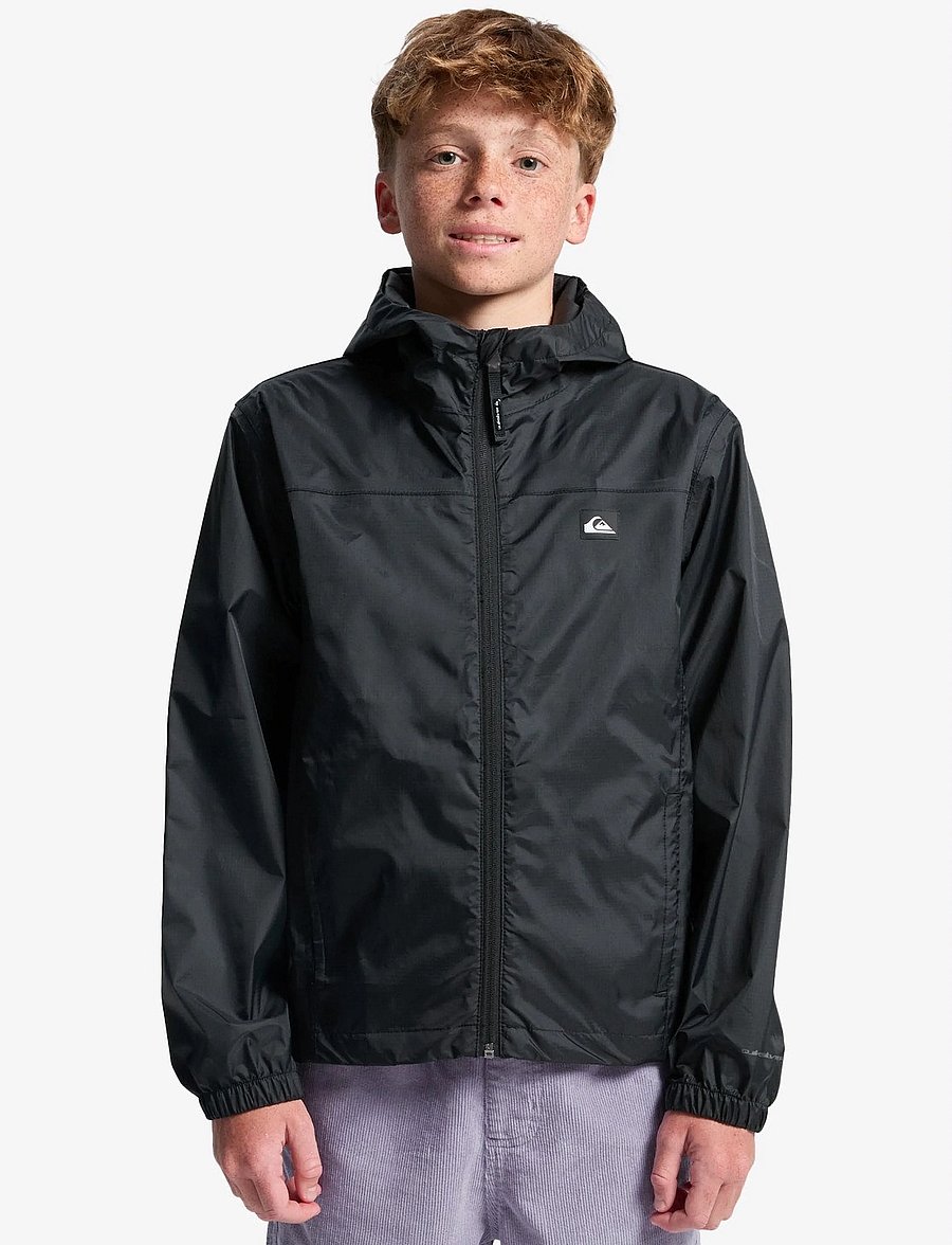 Quiksilver - OVERCAST 3K TAPE YOUTH - skaljackor - black - 0