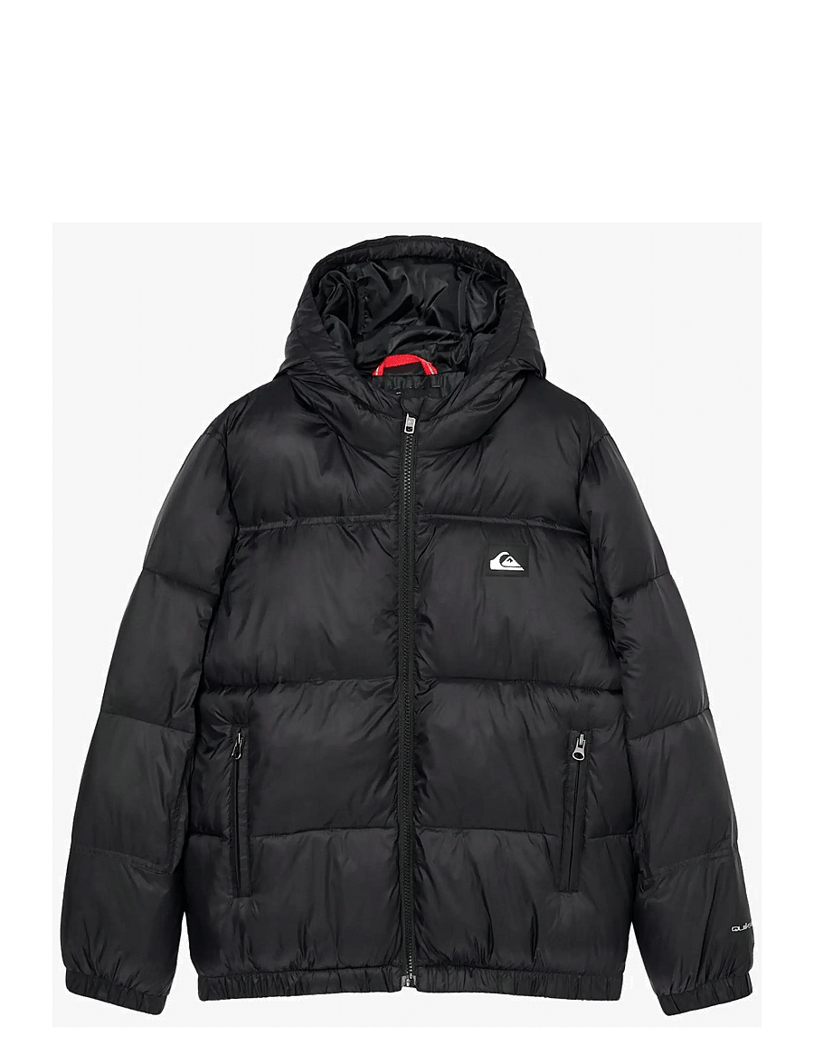 Quiksilver - COLD DAYS YOUTH JACKET - daunen- und steppjacken - black - 1