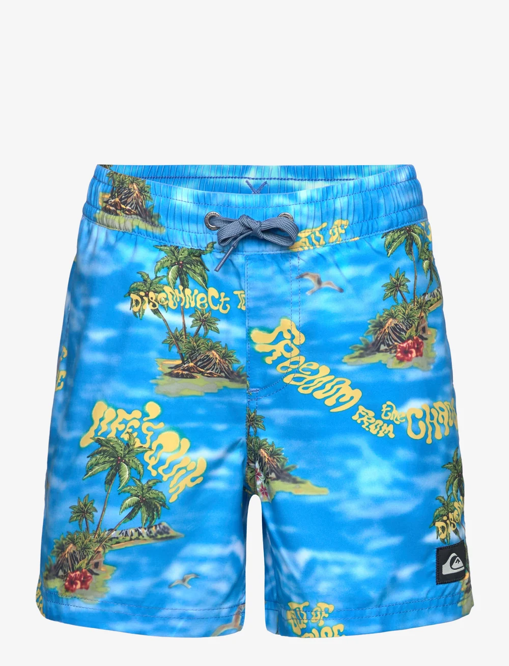 Quiksilver - EVERYDAY STRAIGHT VOLLEY YTH14 - maudymosi šortai - coronet blue naturama - 1