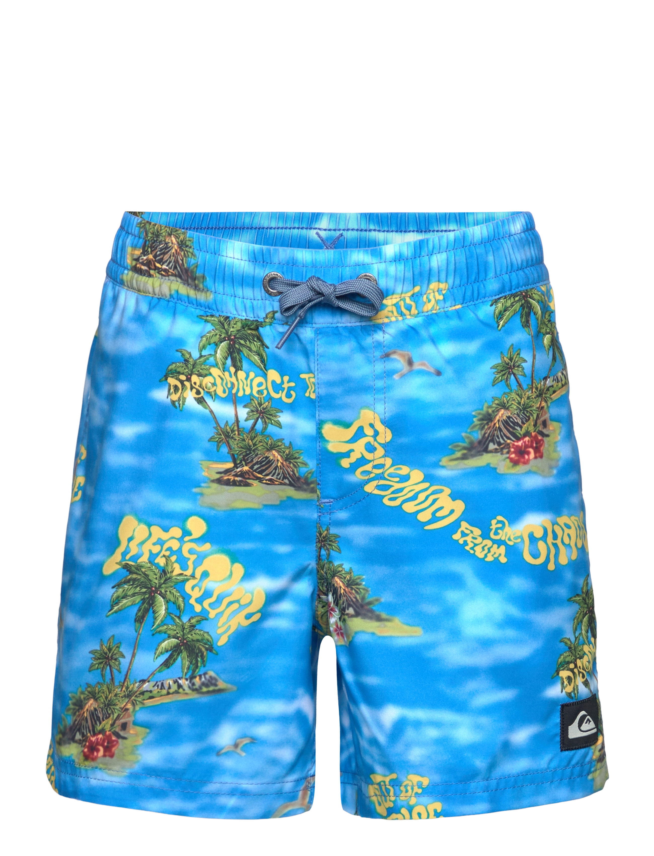 Quiksilver EVERYDAY STRAIGHT VOLLEY YTH14 - Badetøj - CORONET BLUE NATURAMA / blue