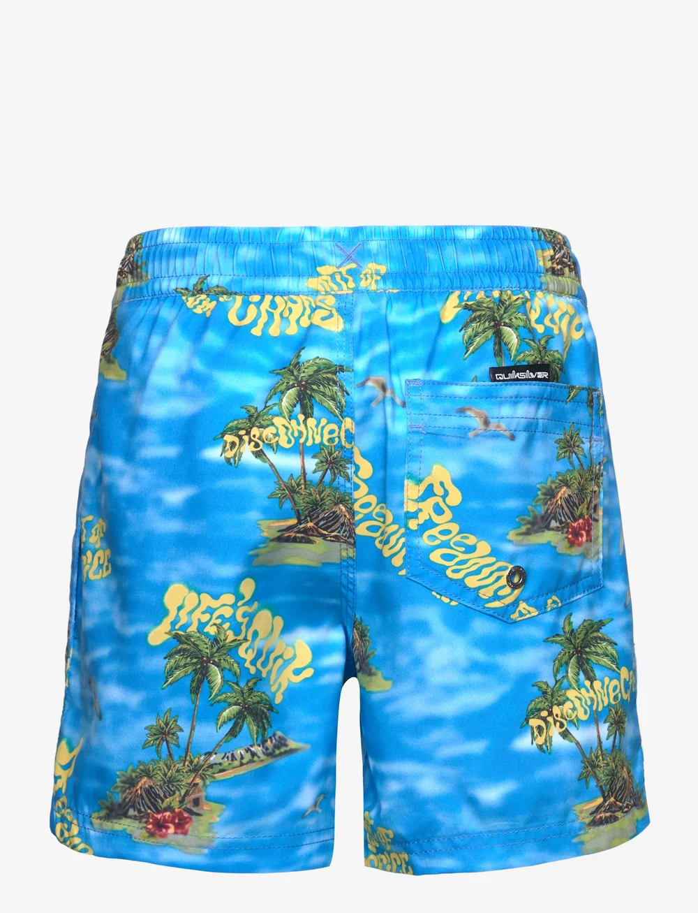 Quiksilver - EVERYDAY STRAIGHT VOLLEY YTH14 - maudymosi šortai - coronet blue naturama - 2