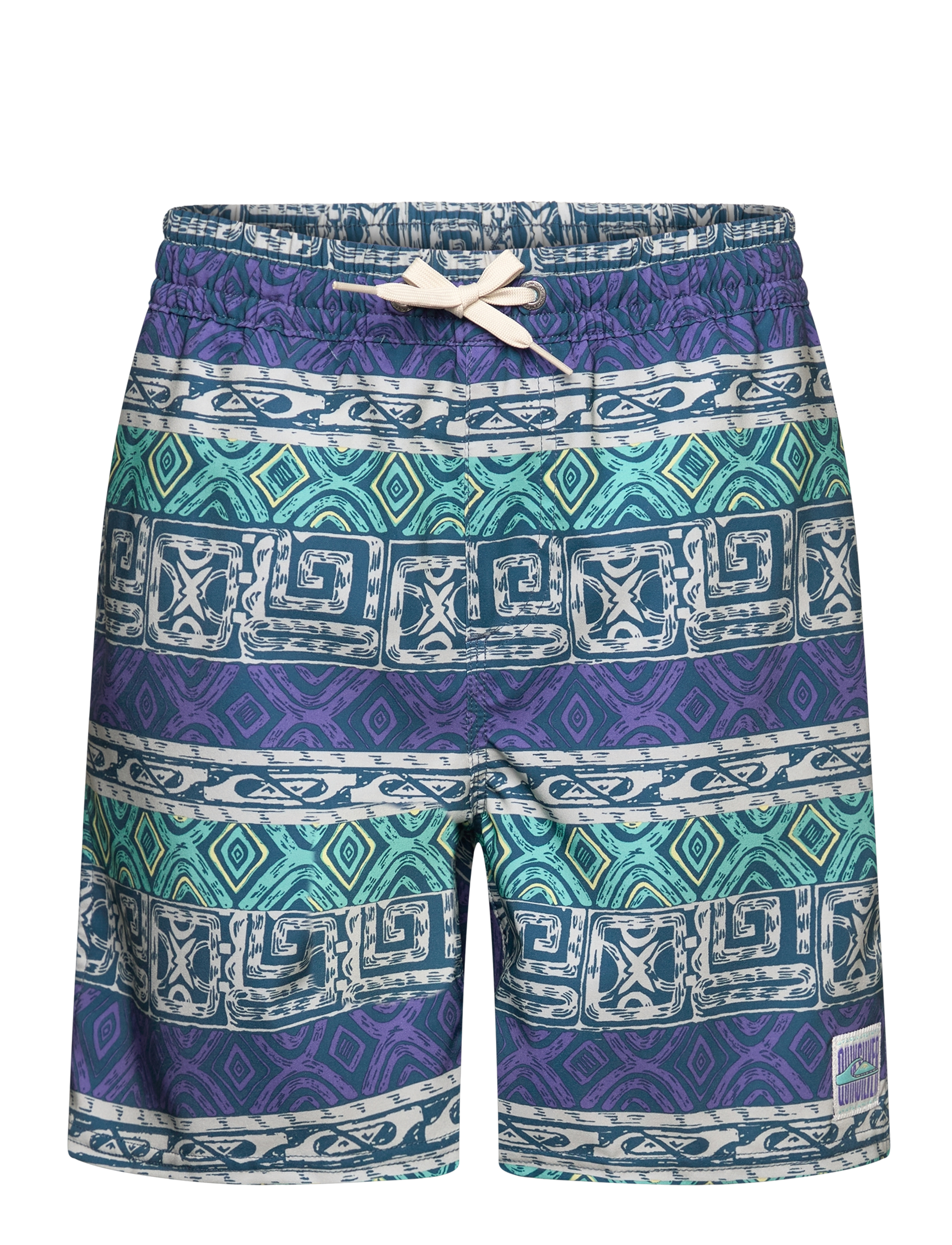 Quiksilver SURFSILK STRAIGHT VOLLEY YTH14 - Badetøj - GLOBAL HEAT DUSTED PERI - PMG6 / multi