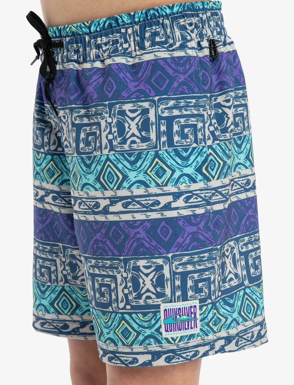 Quiksilver - SURFSILK STRAIGHT VOLLEY YTH14 - badehosen - global heat dusted peri - pmg6 - 0