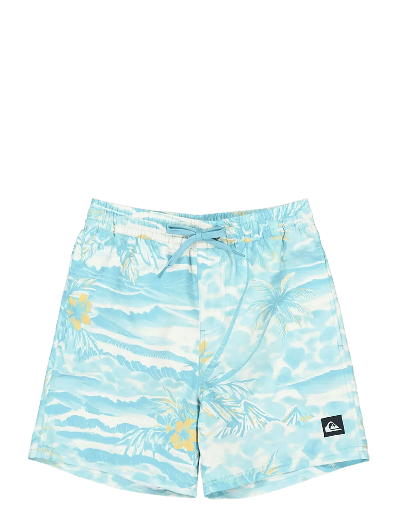 Quiksilver - EVERYDAY PRINTED VOLLEY YTH 14 - badehosen - aqua sundown - 0