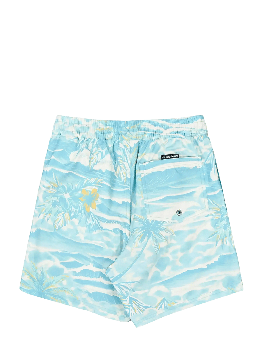 Quiksilver - EVERYDAY PRINTED VOLLEY YTH 14 - badebukser - aqua sundown - 1