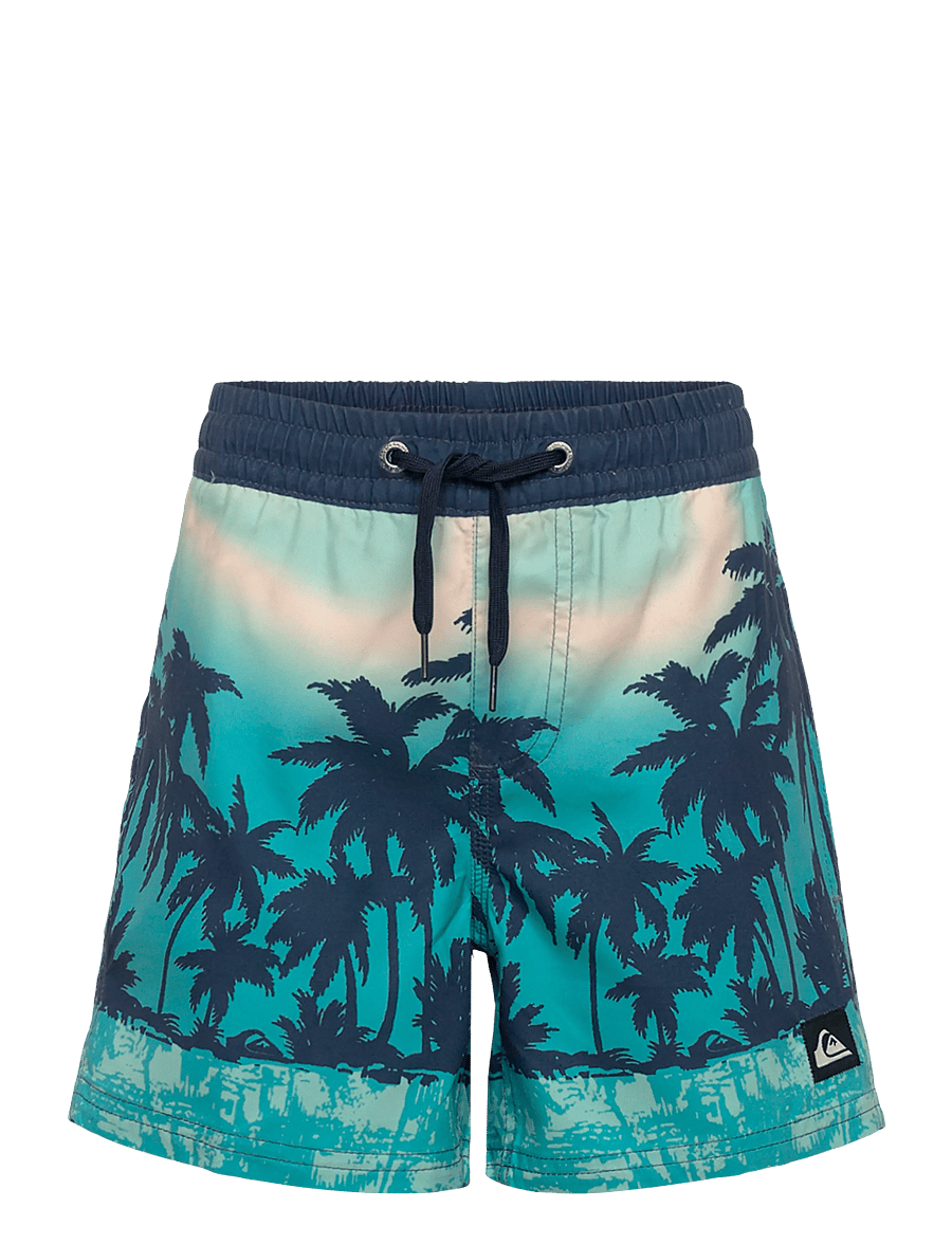 Quiksilver - EVERYDAY PRINTED VOLLEY YTH 14 - badebukser - aqua thermotropics - 1