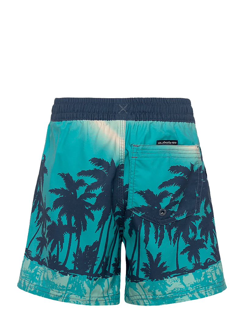 Quiksilver - EVERYDAY PRINTED VOLLEY YTH 14 - badehosen - aqua thermotropics - 2