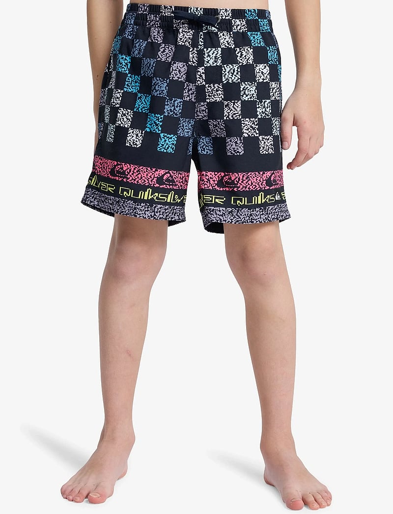 Quiksilver - EVERYDAY PRINTED VOLLEY YTH 14 - badehosen - dark navy next gen - 0